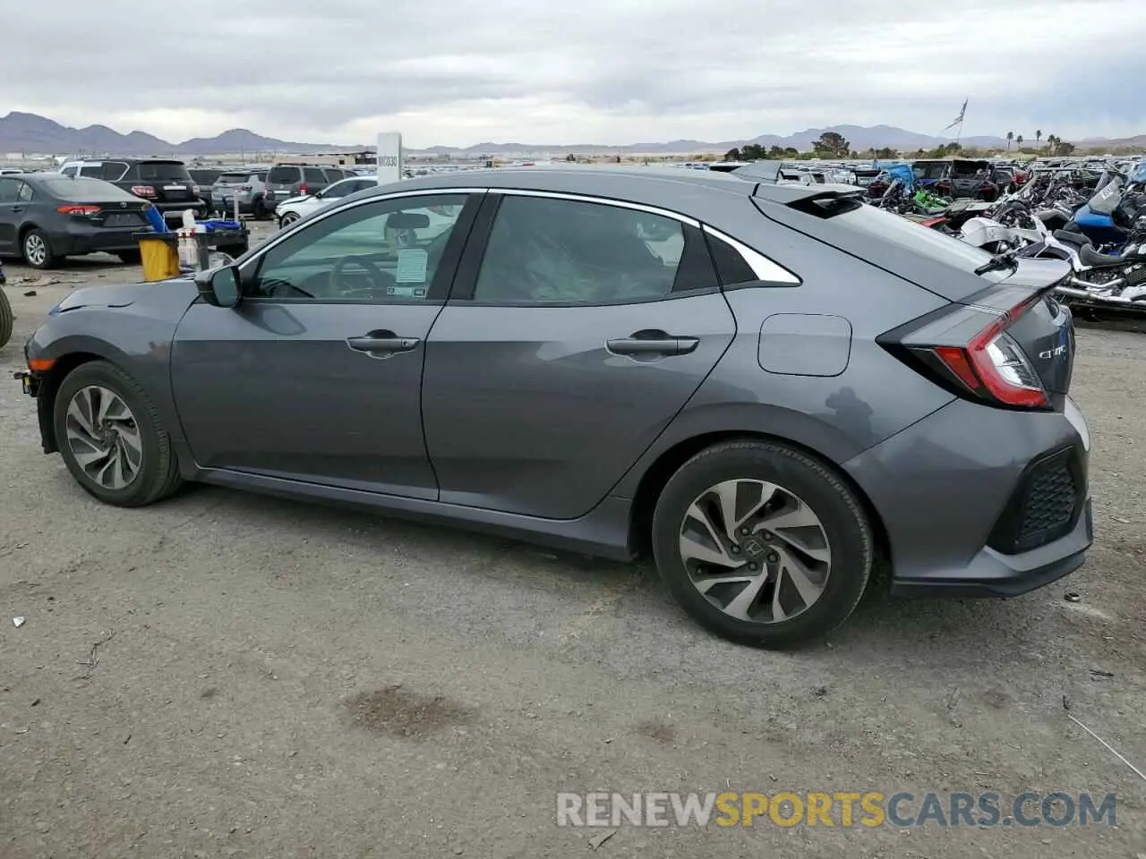 2 fotografías del automóvil dañado SHHFK7H35KU403521 HONDA CIVIC 2019