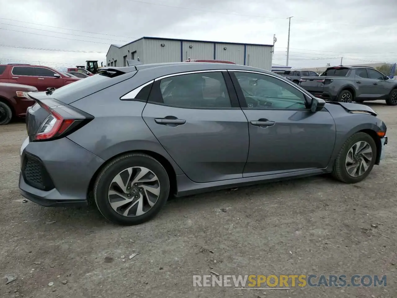3 fotografías del automóvil dañado SHHFK7H35KU403521 HONDA CIVIC 2019