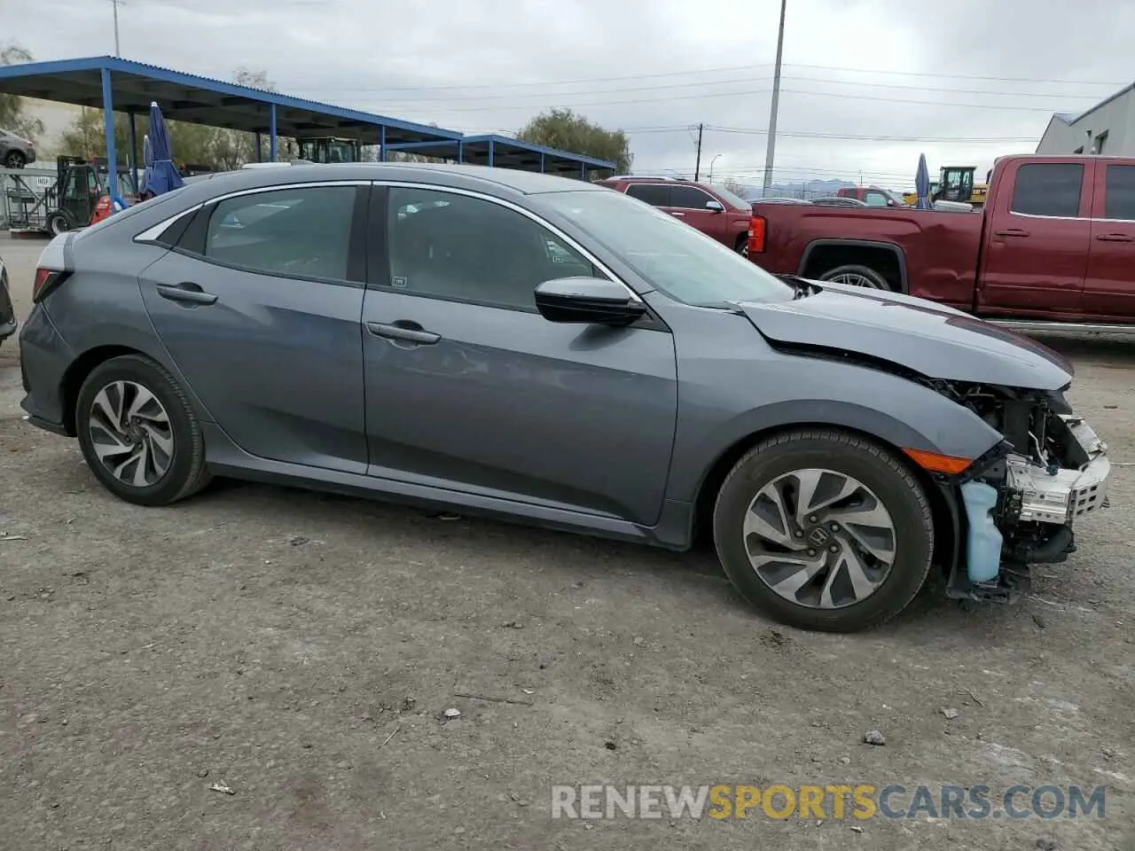 4 fotografías del automóvil dañado SHHFK7H35KU403521 HONDA CIVIC 2019