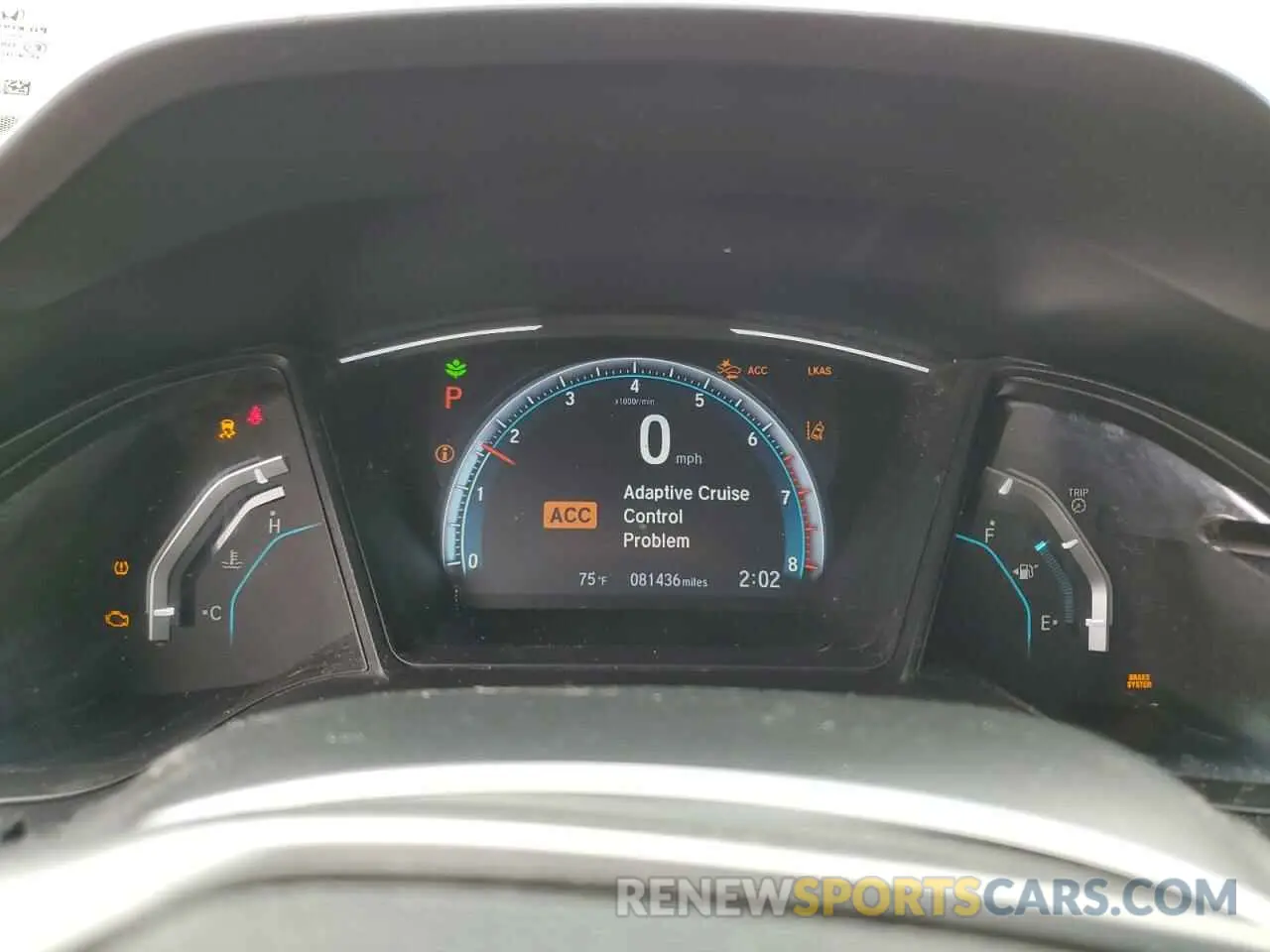 9 fotografías del automóvil dañado SHHFK7H35KU403521 HONDA CIVIC 2019