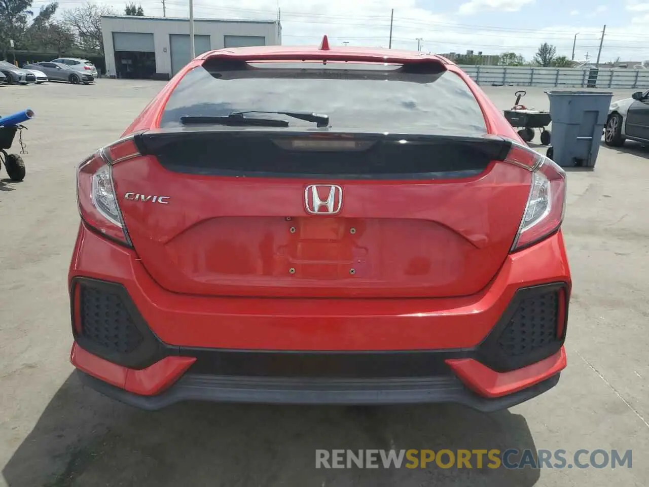 6 fotografías del automóvil dañado SHHFK7H36KU206888 HONDA CIVIC 2019