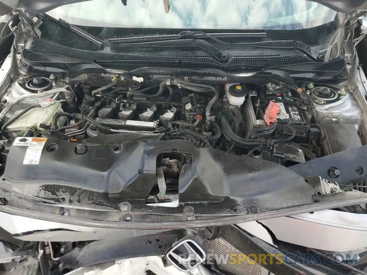 11 fotografías del automóvil dañado SHHFK7H36KU413832 HONDA CIVIC 2019