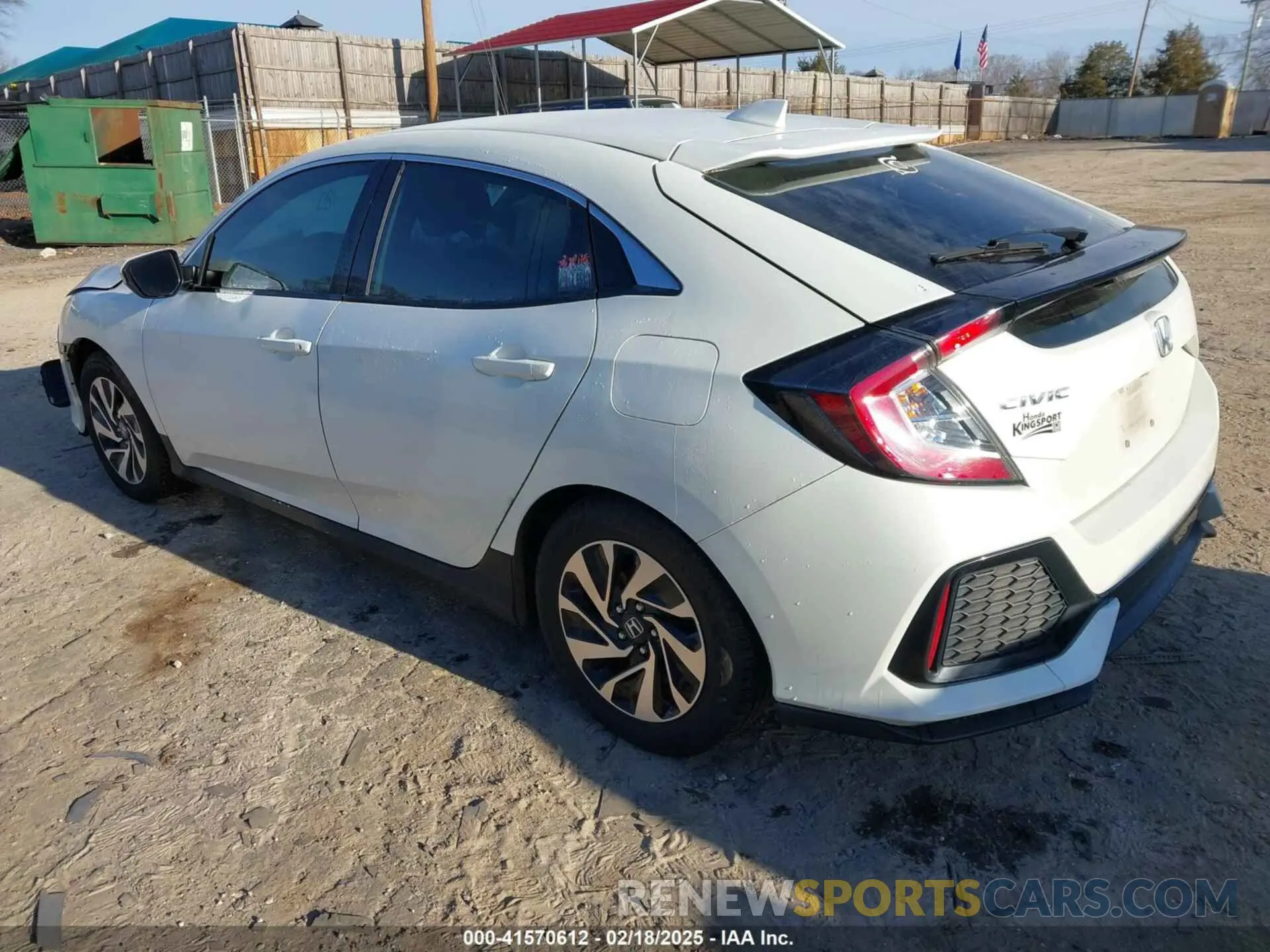 3 fotografías del automóvil dañado SHHFK7H37KU228351 HONDA CIVIC 2019