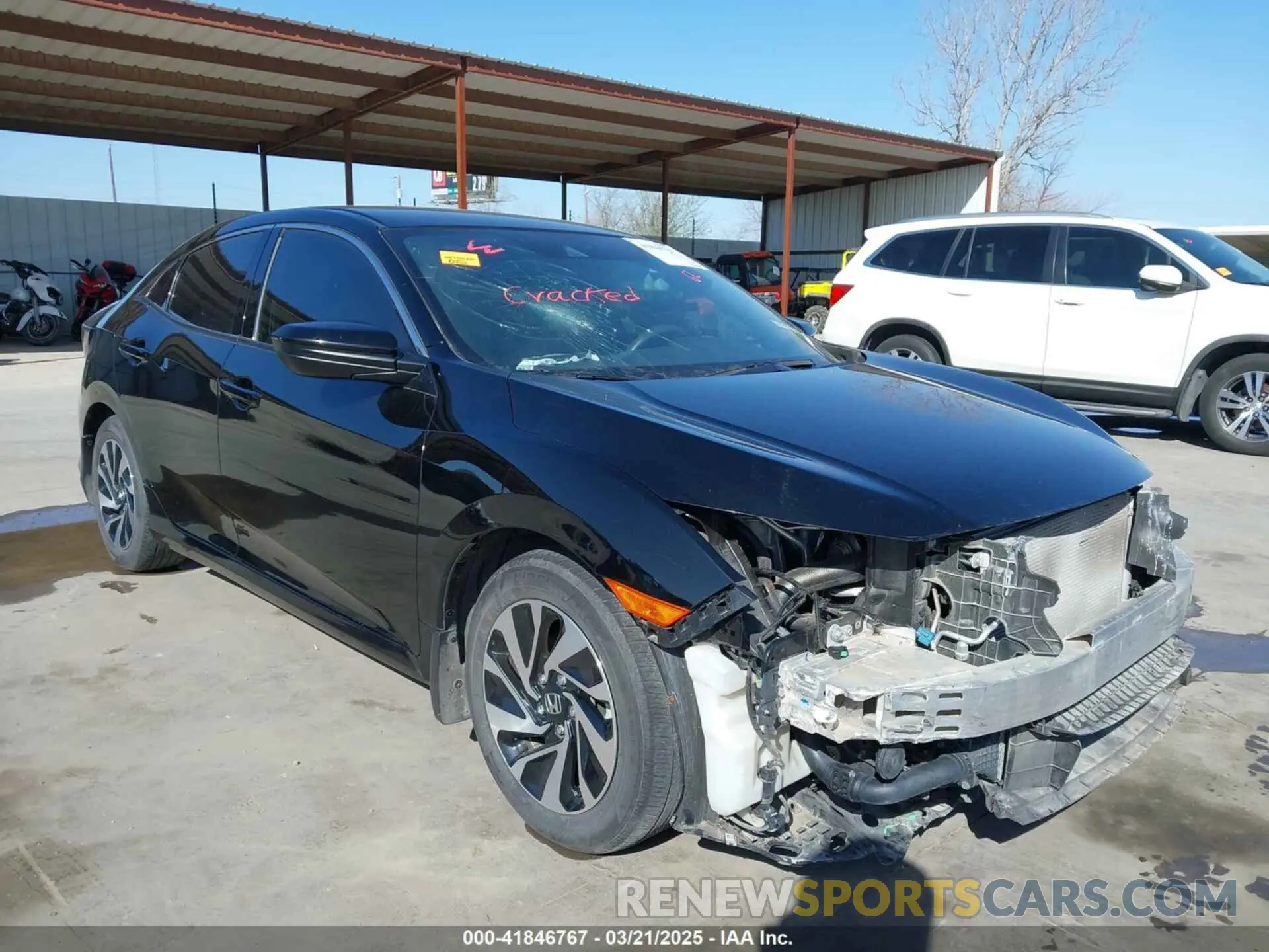 1 fotografías del automóvil dañado SHHFK7H37KU228365 HONDA CIVIC 2019