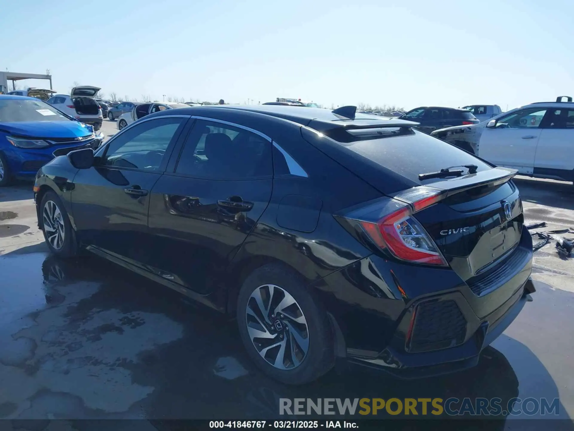 3 fotografías del automóvil dañado SHHFK7H37KU228365 HONDA CIVIC 2019