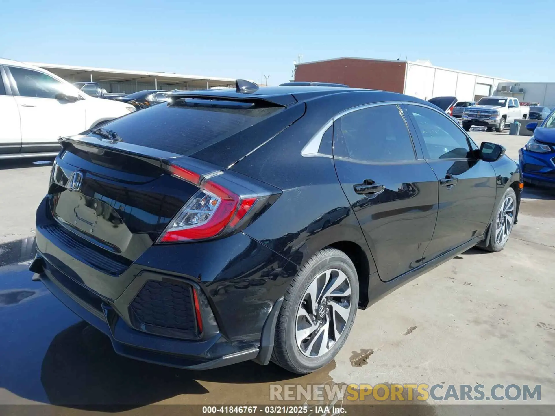 4 fotografías del automóvil dañado SHHFK7H37KU228365 HONDA CIVIC 2019