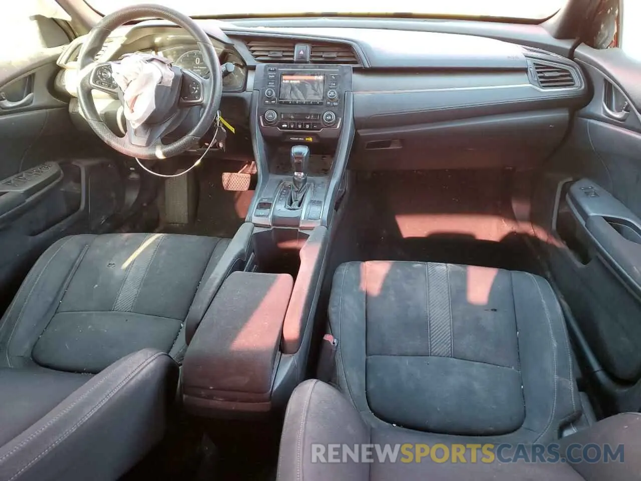 8 fotografías del automóvil dañado SHHFK7H37KU416643 HONDA CIVIC 2019