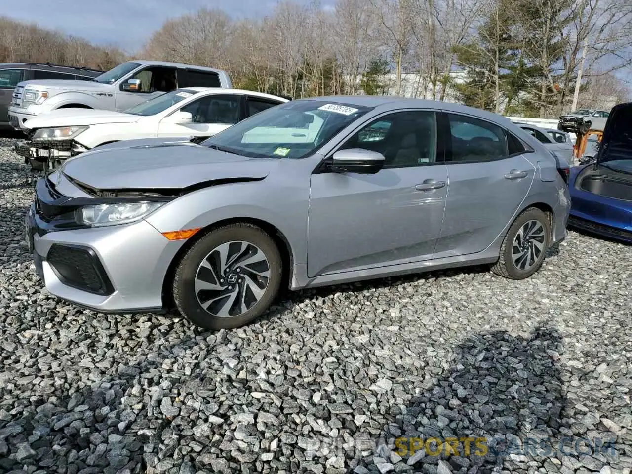 1 fotografías del automóvil dañado SHHFK7H39KU416076 HONDA CIVIC 2019