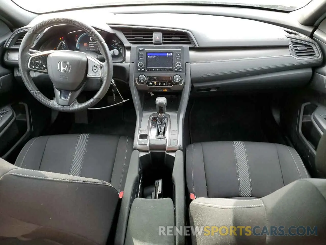 8 fotografías del automóvil dañado SHHFK7H39KU416076 HONDA CIVIC 2019