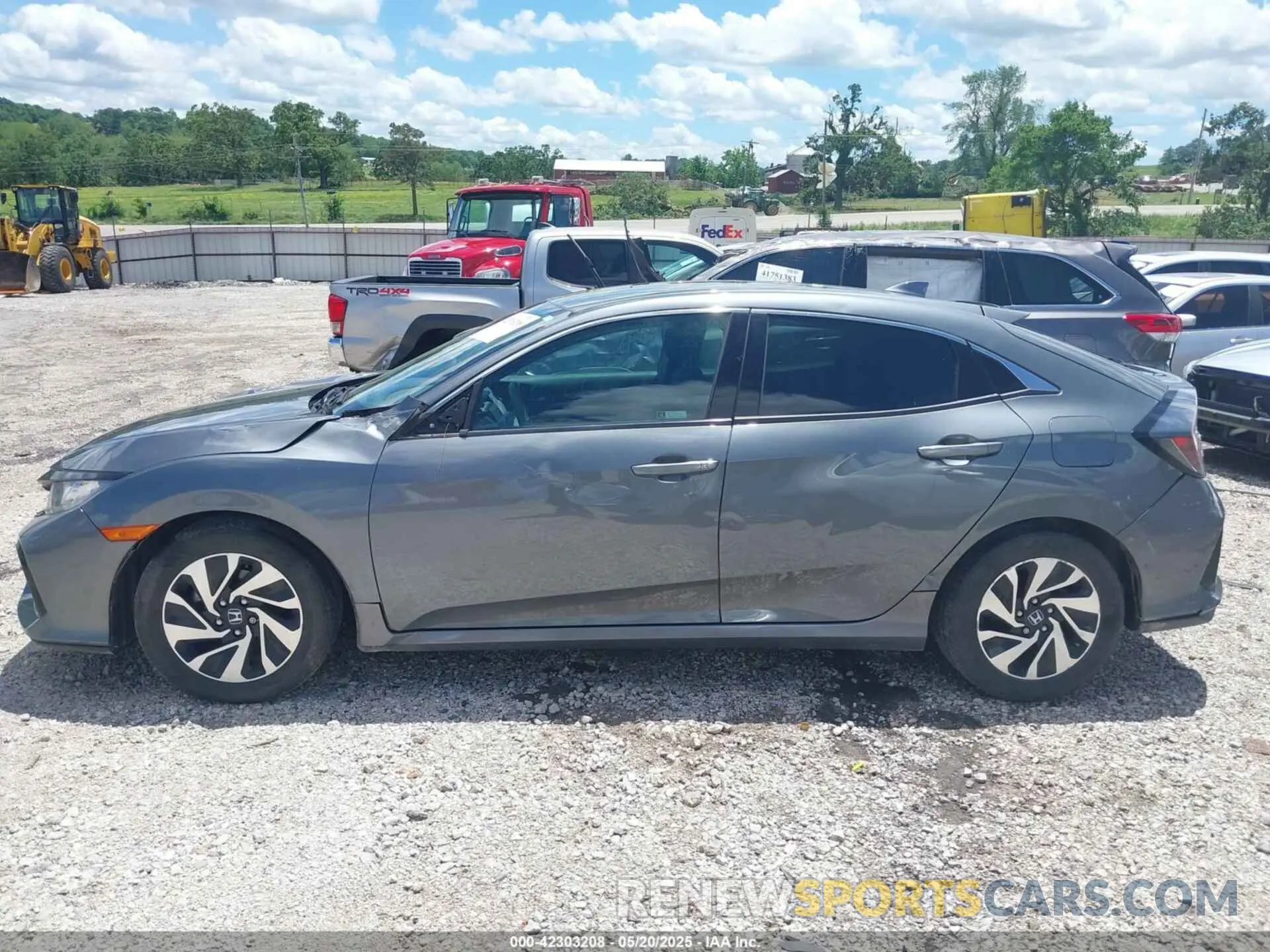 15 fotografías del automóvil dañado SHHFK7H3XKU420900 HONDA CIVIC 2019