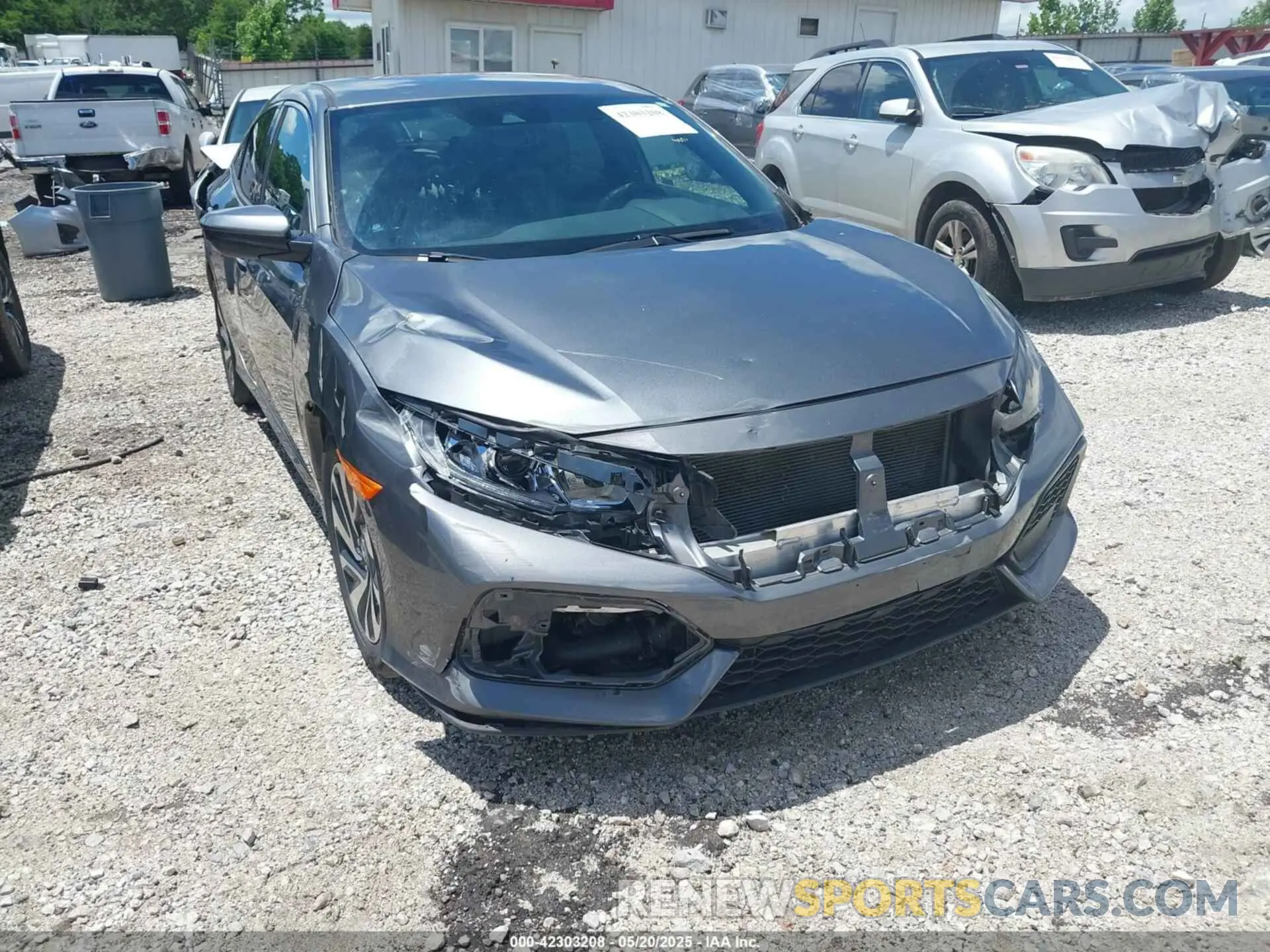 6 fotografías del automóvil dañado SHHFK7H3XKU420900 HONDA CIVIC 2019