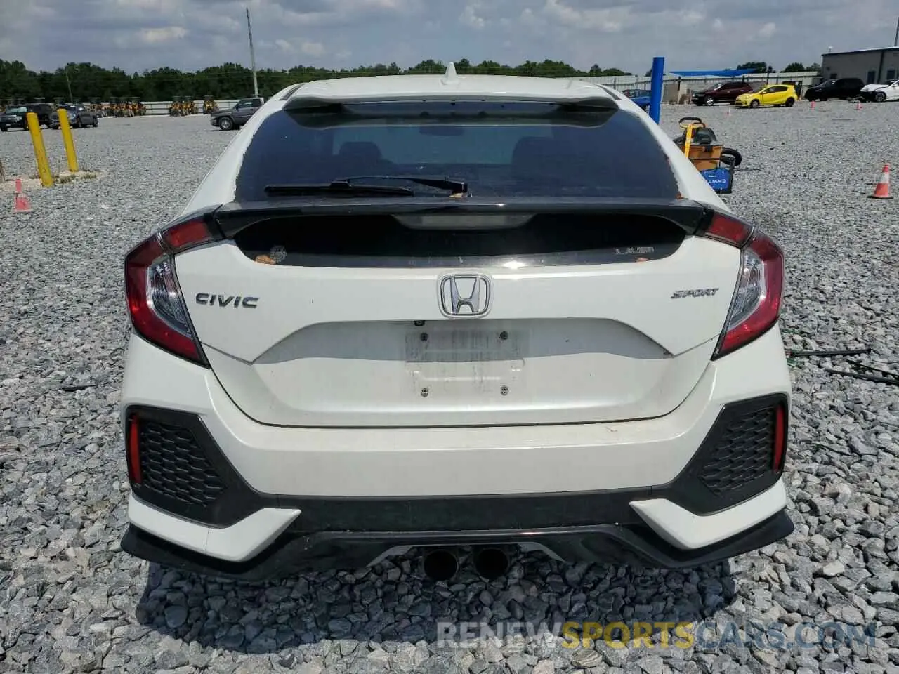 6 fotografías del automóvil dañado SHHFK7H41KU214812 HONDA CIVIC 2019