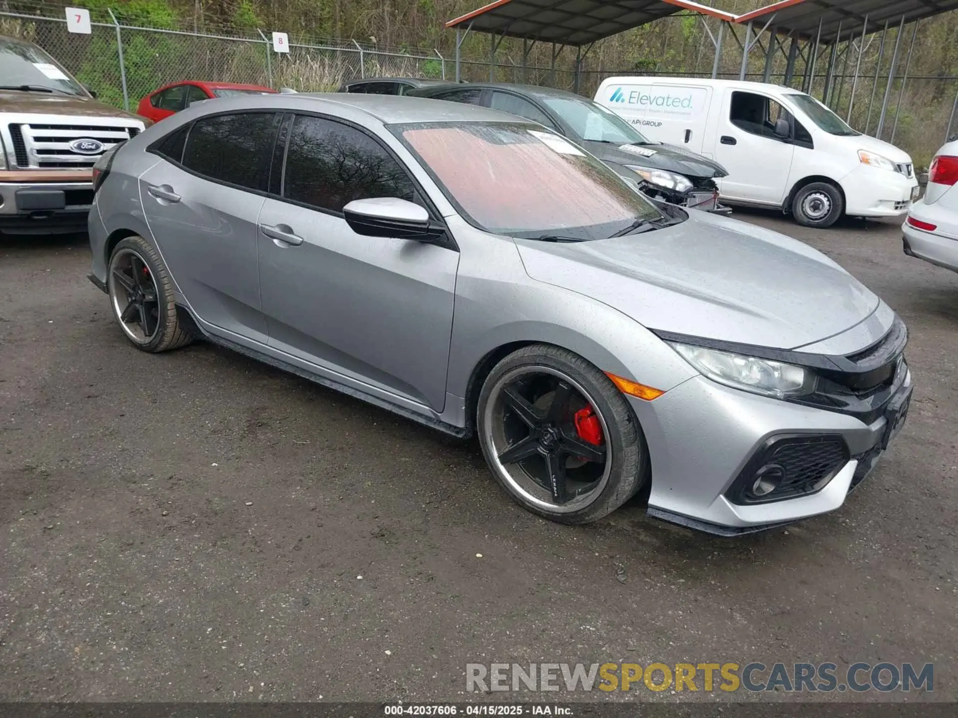 1 fotografías del automóvil dañado SHHFK7H41KU227138 HONDA CIVIC 2019