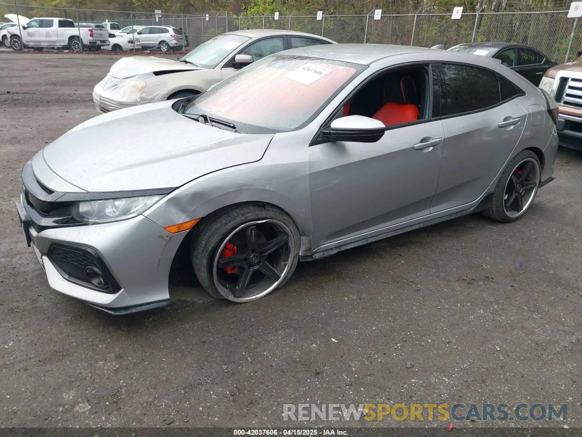 2 fotografías del automóvil dañado SHHFK7H41KU227138 HONDA CIVIC 2019