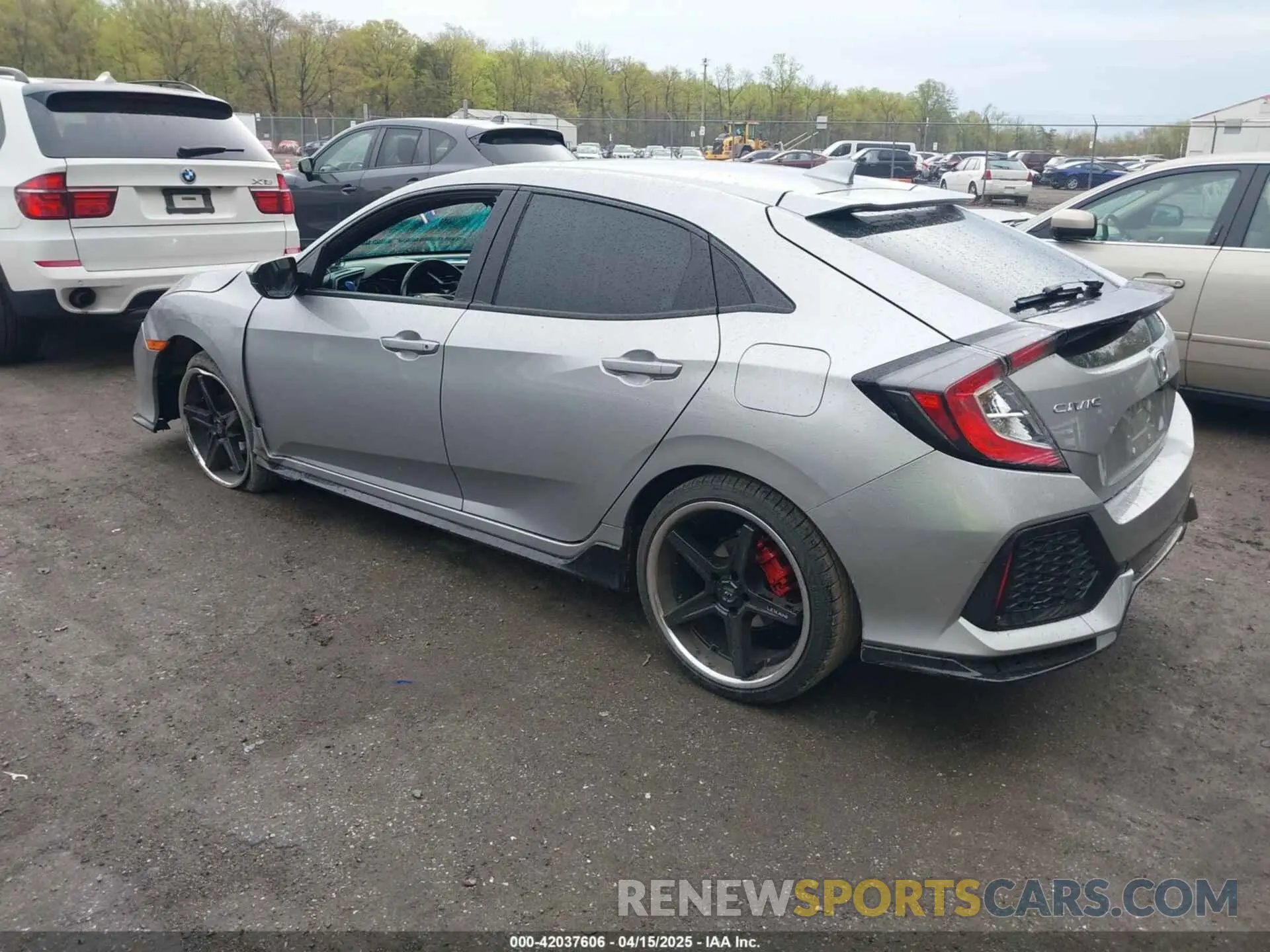 3 fotografías del automóvil dañado SHHFK7H41KU227138 HONDA CIVIC 2019