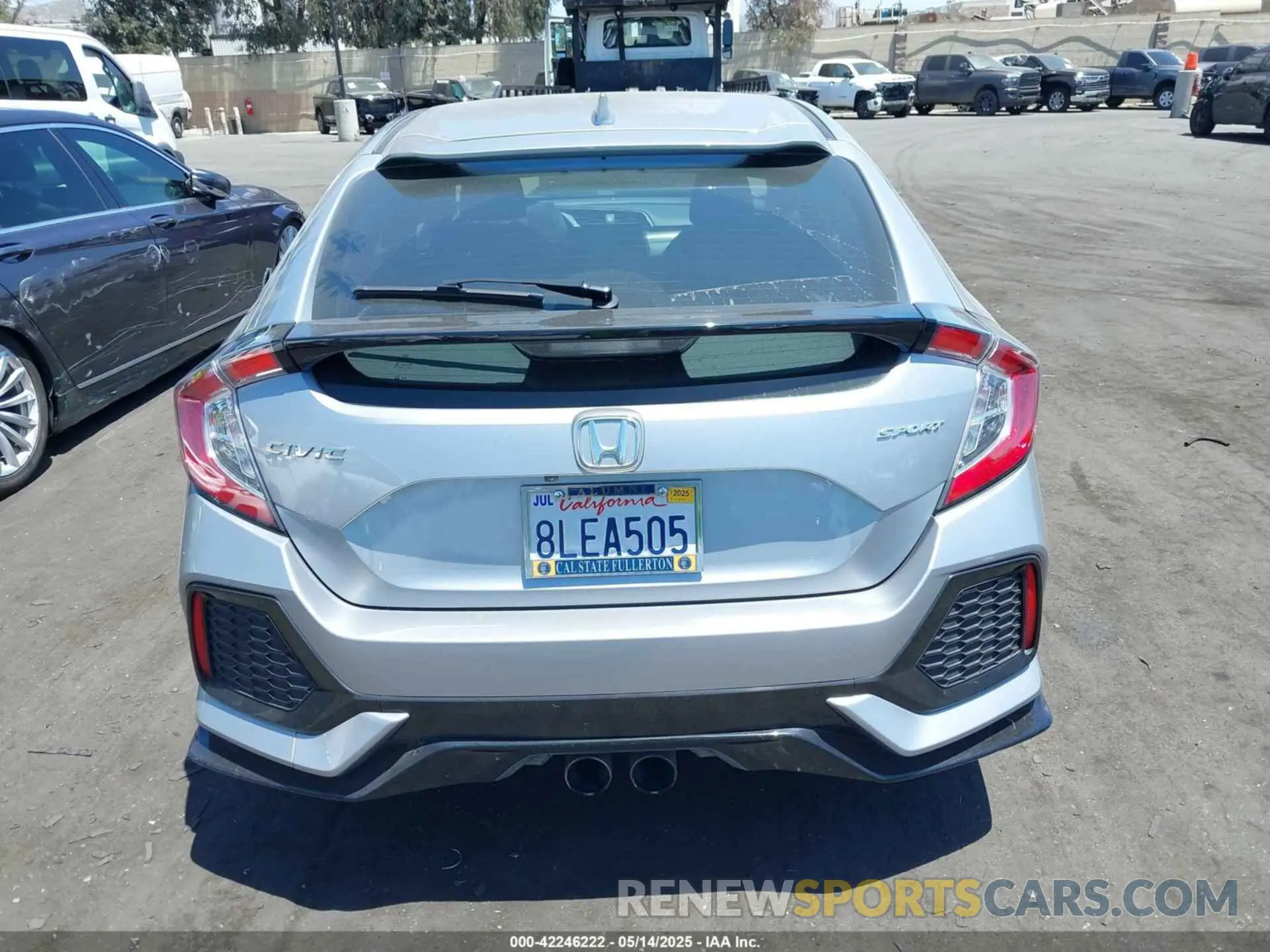 17 fotografías del automóvil dañado SHHFK7H42KU406790 HONDA CIVIC 2019