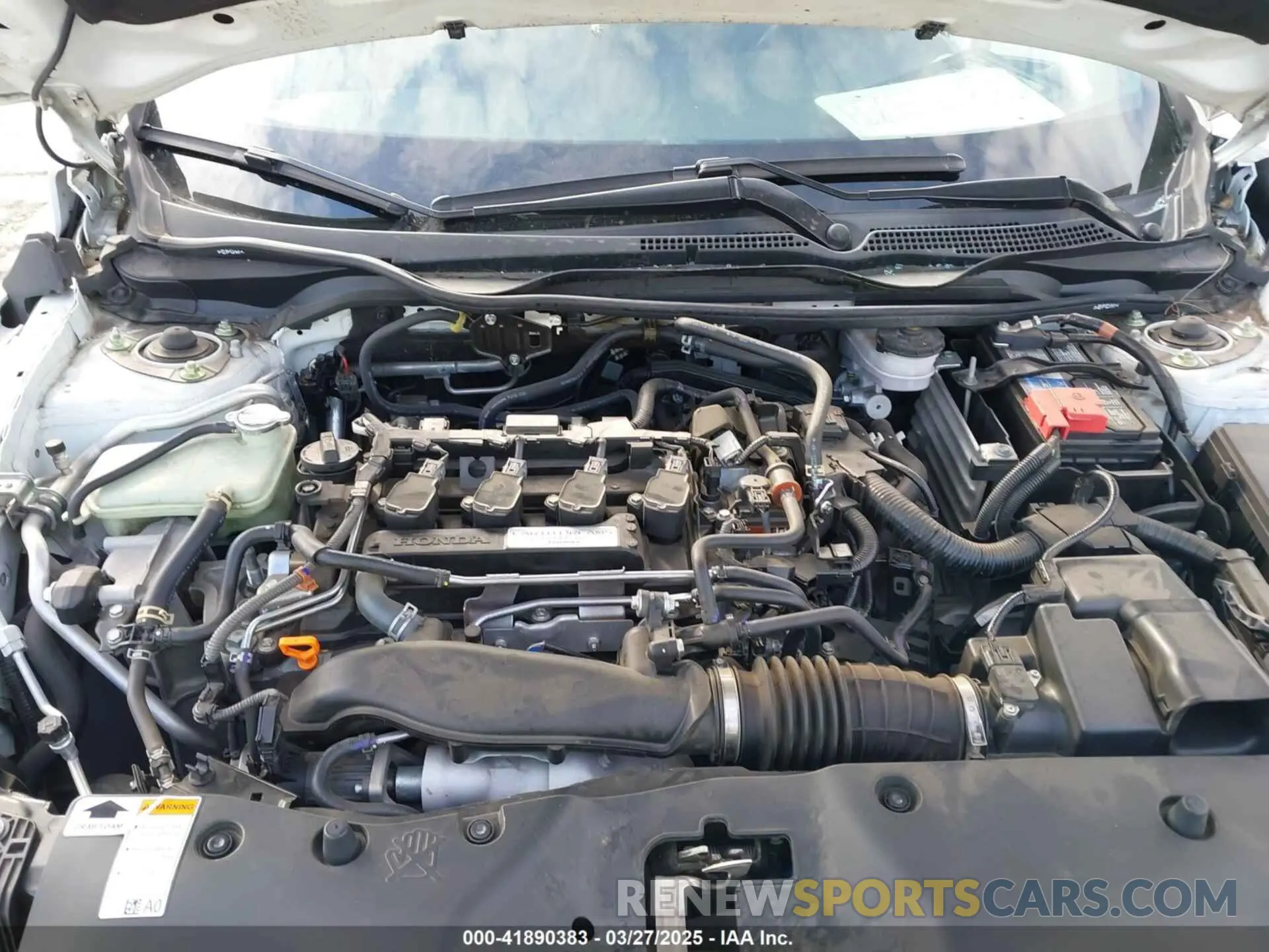 10 fotografías del automóvil dañado SHHFK7H42KU417420 HONDA CIVIC 2019