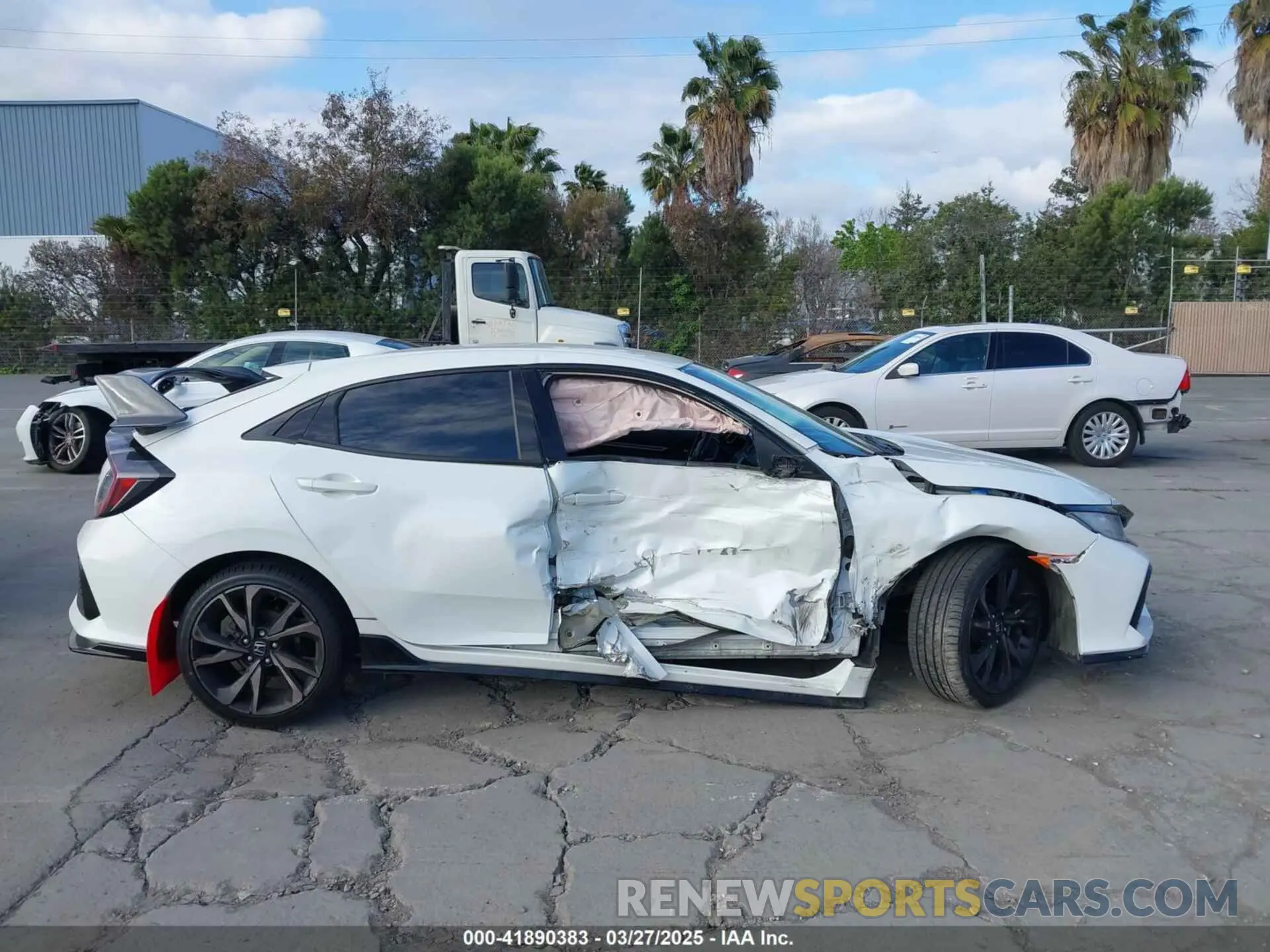 12 fotografías del automóvil dañado SHHFK7H42KU417420 HONDA CIVIC 2019