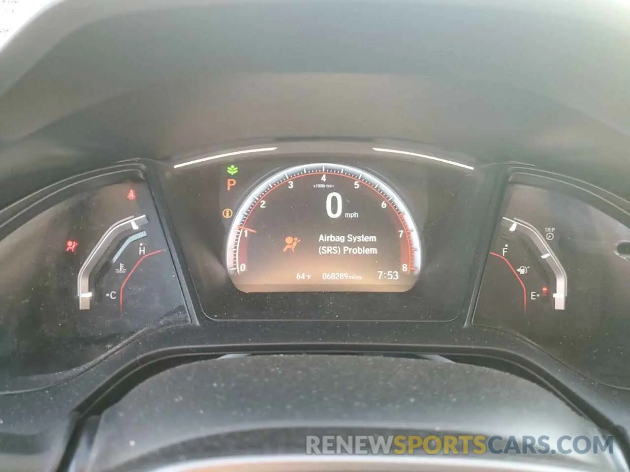 9 fotografías del automóvil dañado SHHFK7H43KU205870 HONDA CIVIC 2019