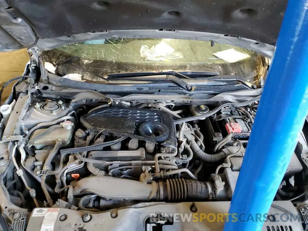 11 fotografías del automóvil dañado SHHFK7H43KU212592 HONDA CIVIC 2019