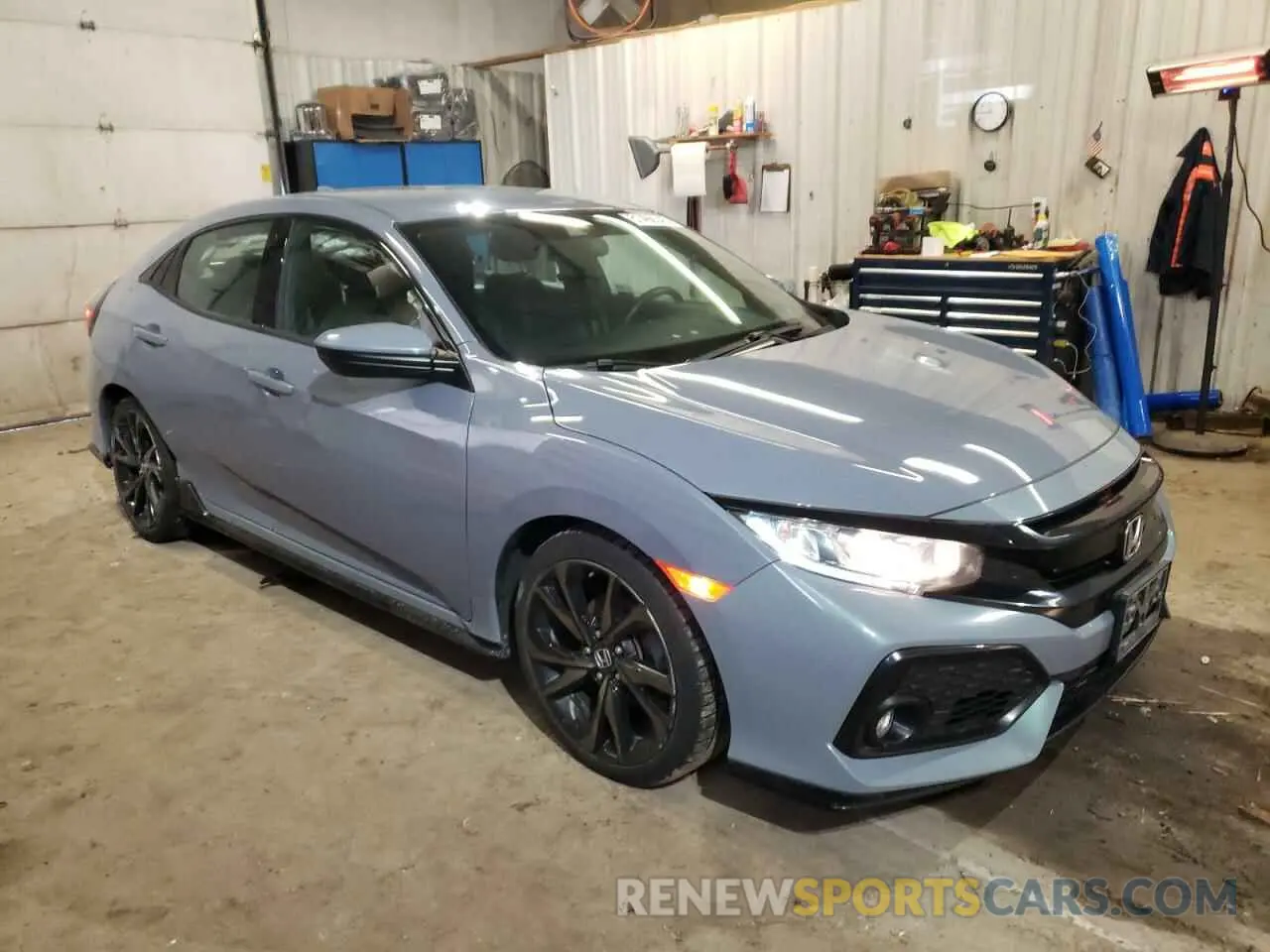 4 fotografías del automóvil dañado SHHFK7H43KU215105 HONDA CIVIC 2019