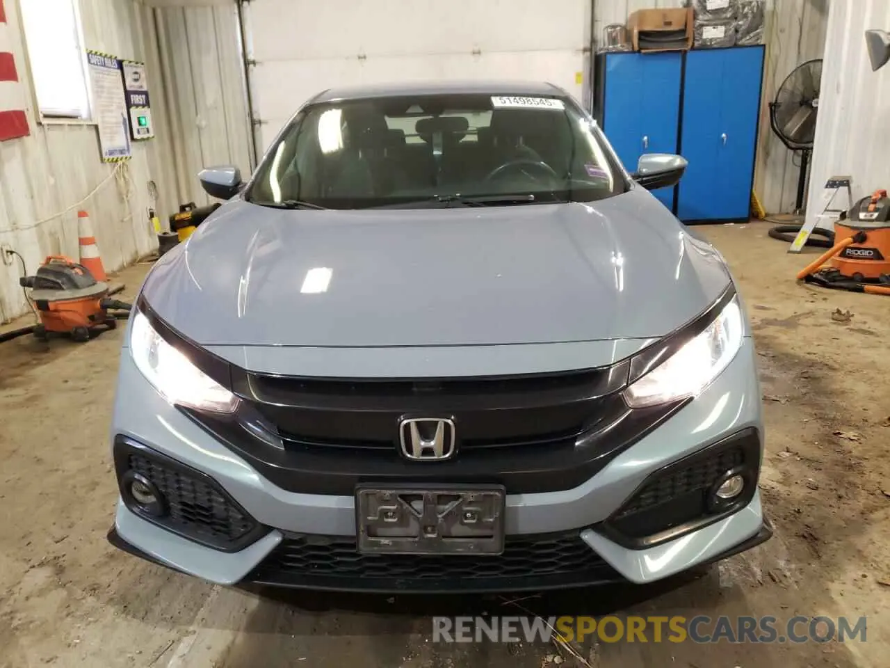 5 fotografías del automóvil dañado SHHFK7H43KU215105 HONDA CIVIC 2019