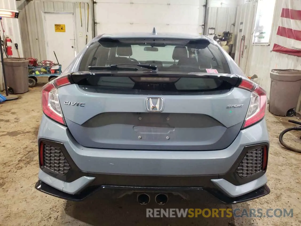 6 fotografías del automóvil dañado SHHFK7H43KU215105 HONDA CIVIC 2019