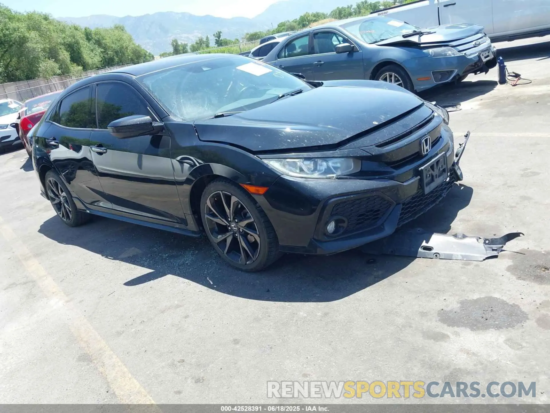 1 fotografías del automóvil dañado SHHFK7H43KU411898 HONDA CIVIC 2019