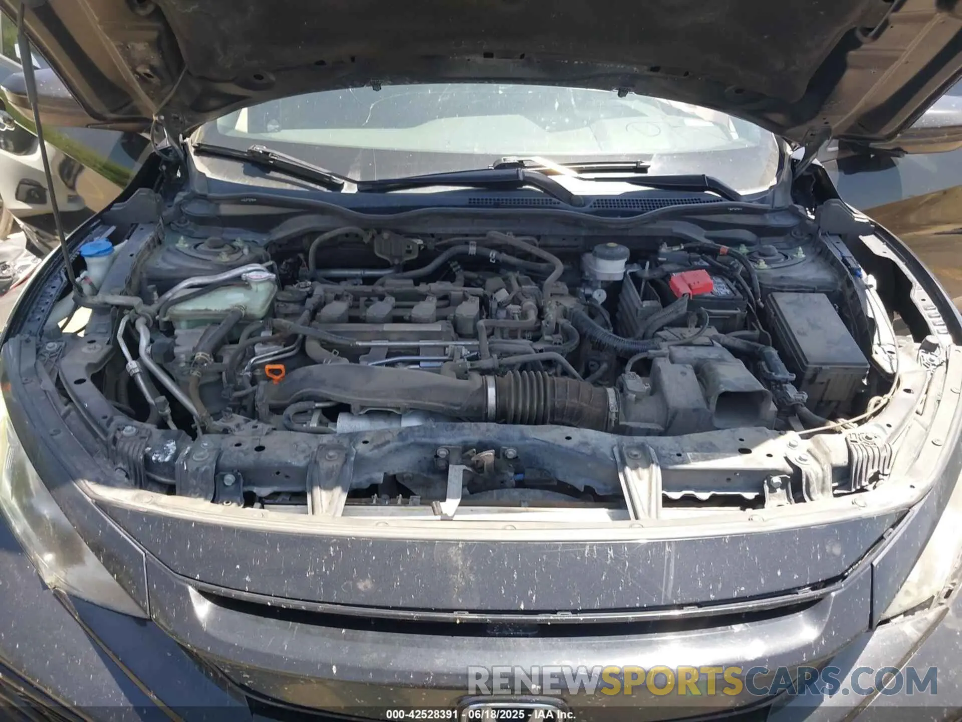 10 fotografías del automóvil dañado SHHFK7H43KU411898 HONDA CIVIC 2019
