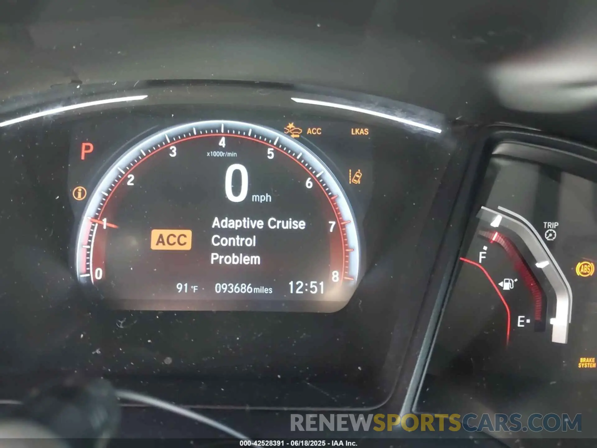 15 fotografías del automóvil dañado SHHFK7H43KU411898 HONDA CIVIC 2019