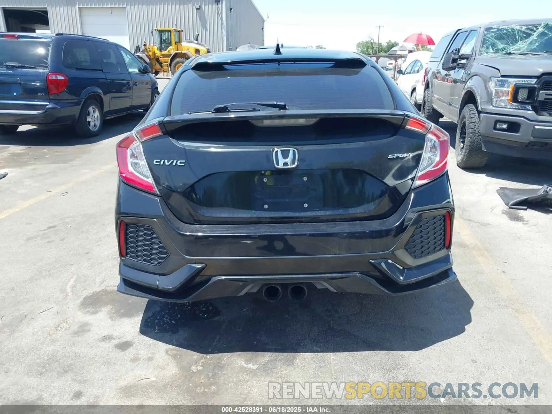 16 fotografías del automóvil dañado SHHFK7H43KU411898 HONDA CIVIC 2019