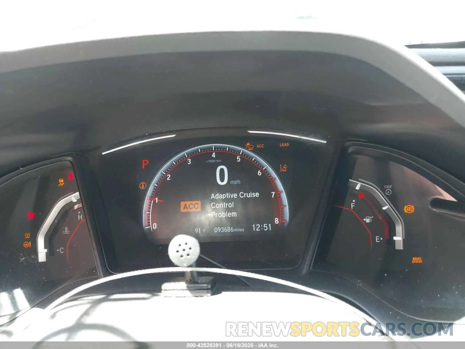 7 fotografías del automóvil dañado SHHFK7H43KU411898 HONDA CIVIC 2019