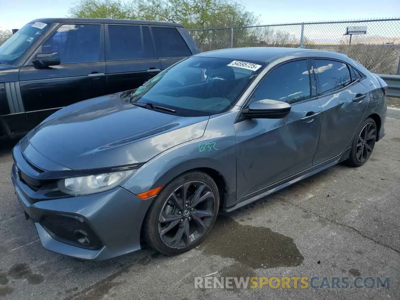 1 fotografías del automóvil dañado SHHFK7H44KU205585 HONDA CIVIC 2019