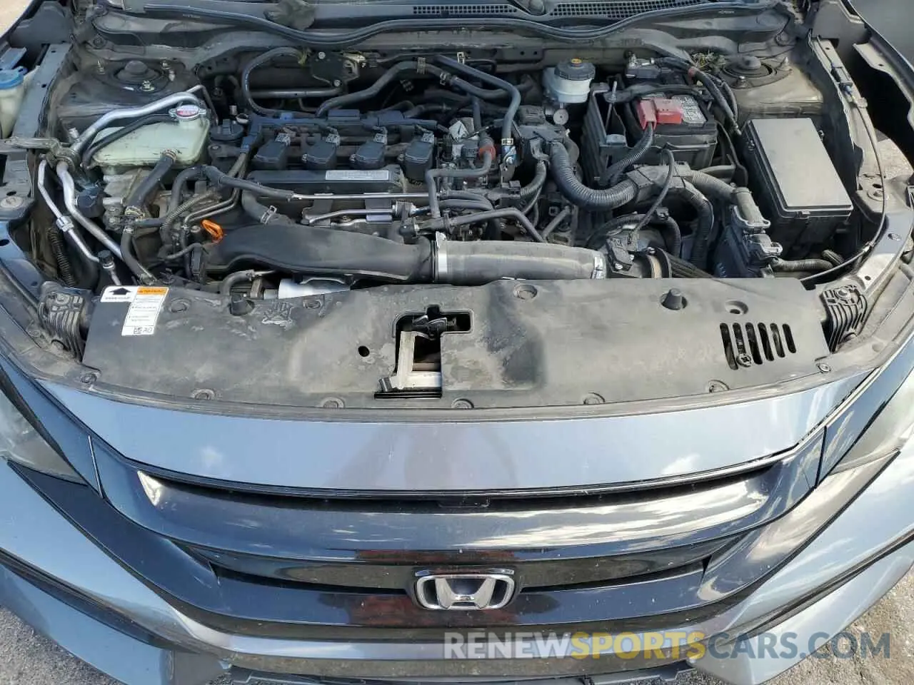 11 fotografías del automóvil dañado SHHFK7H44KU205585 HONDA CIVIC 2019