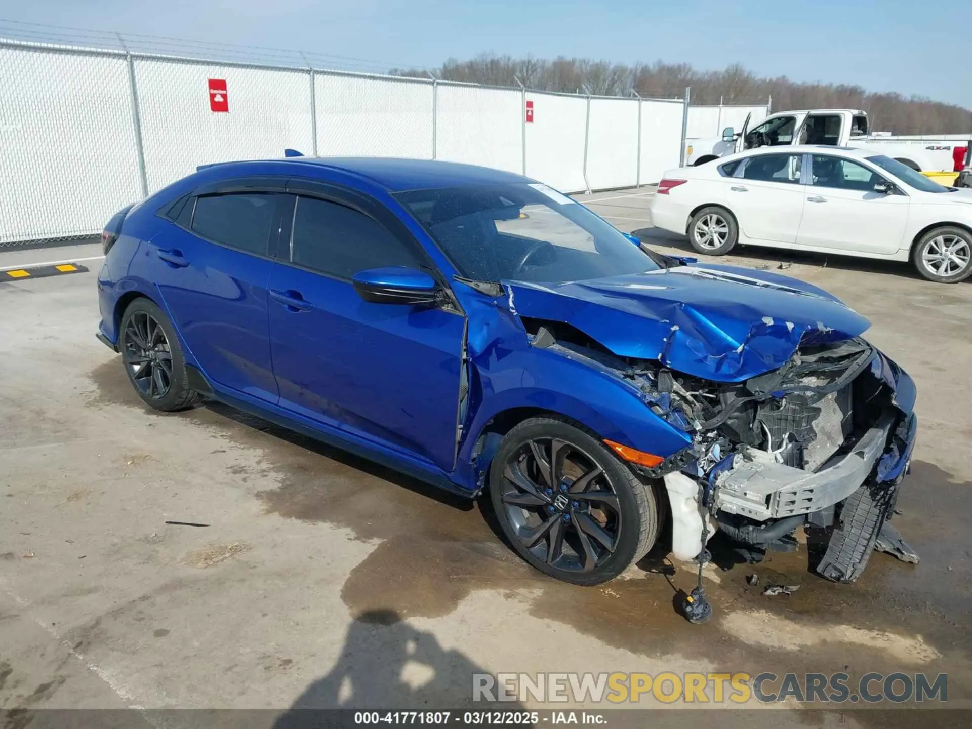 1 fotografías del automóvil dañado SHHFK7H44KU209751 HONDA CIVIC 2019
