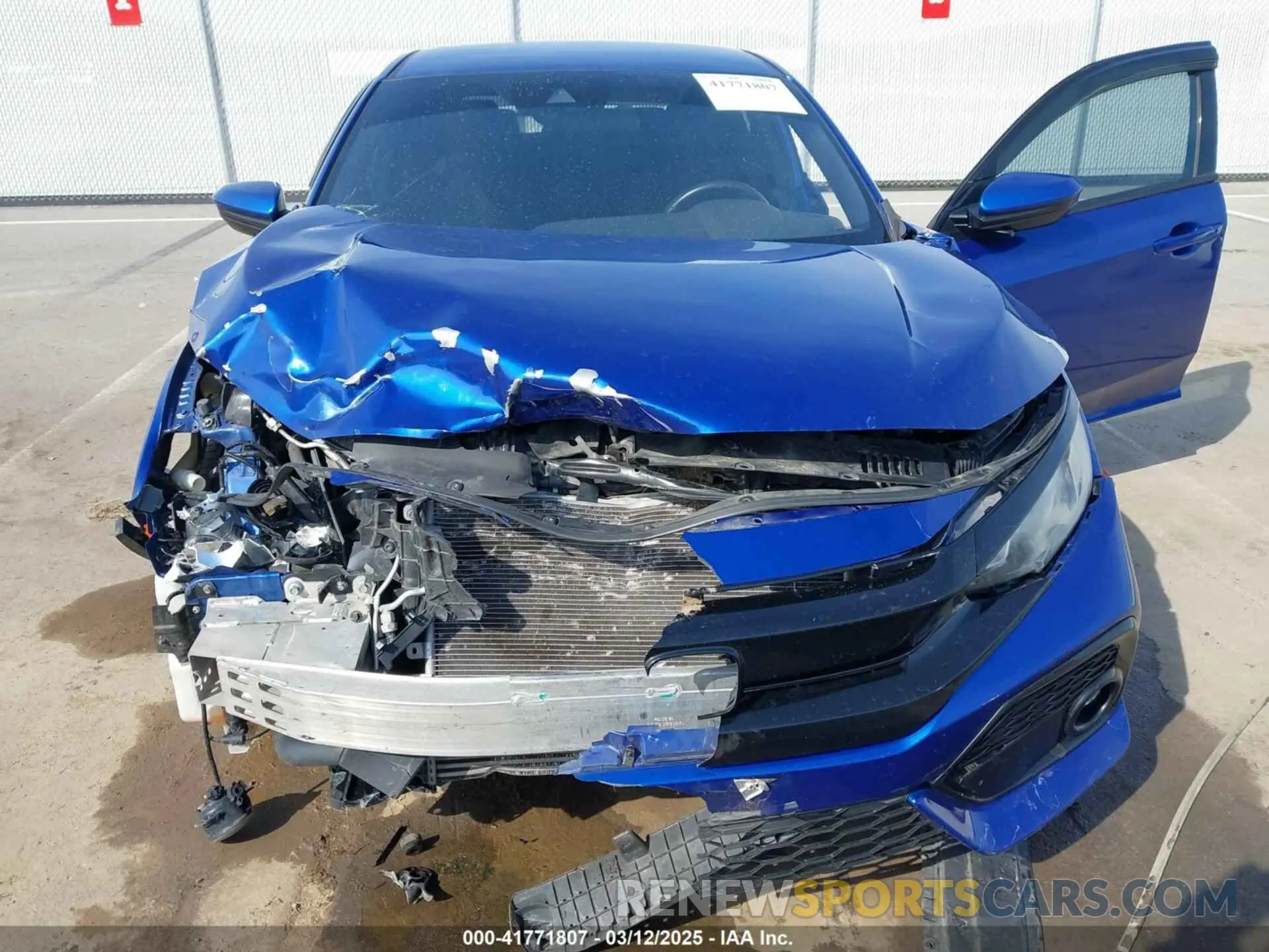 6 fotografías del automóvil dañado SHHFK7H44KU209751 HONDA CIVIC 2019