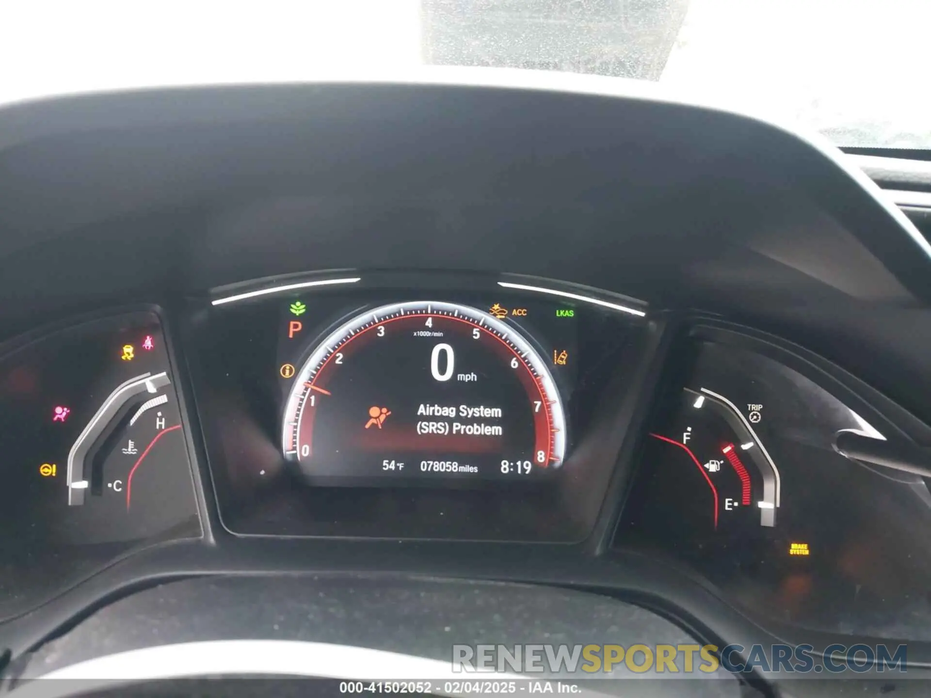 7 fotografías del automóvil dañado SHHFK7H44KU411991 HONDA CIVIC 2019