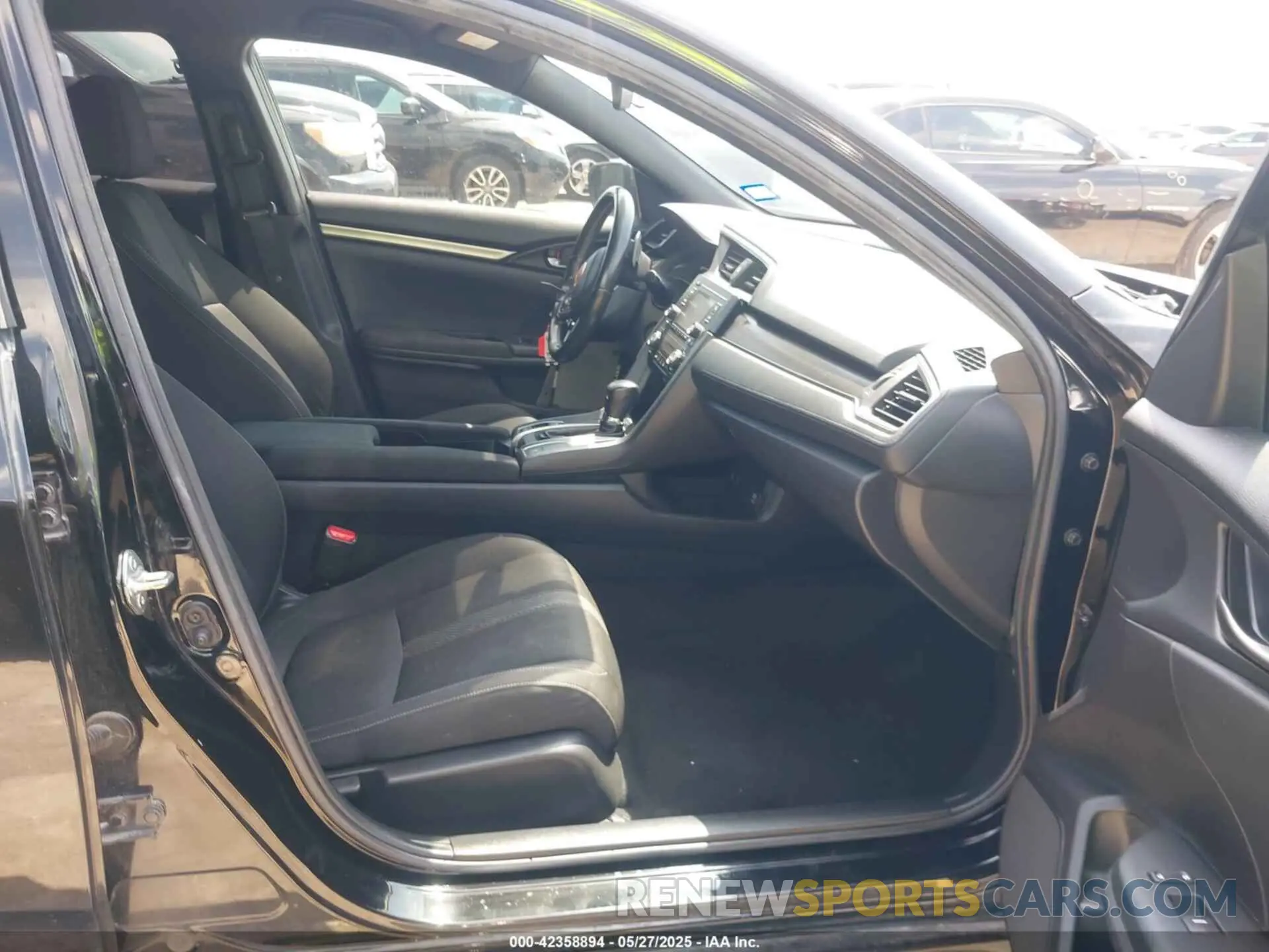 5 fotografías del automóvil dañado SHHFK7H45KU226624 HONDA CIVIC 2019