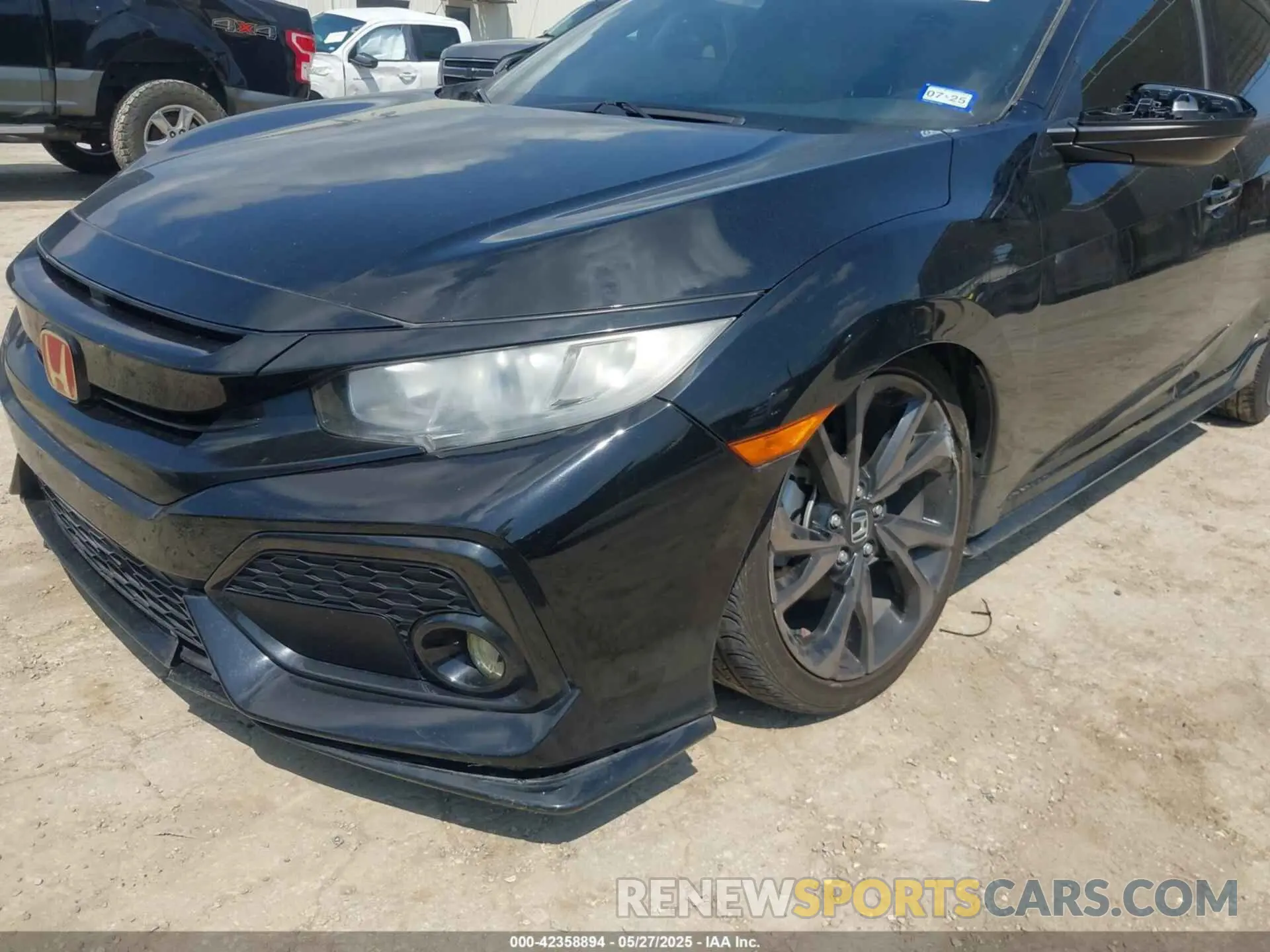 6 fotografías del automóvil dañado SHHFK7H45KU226624 HONDA CIVIC 2019