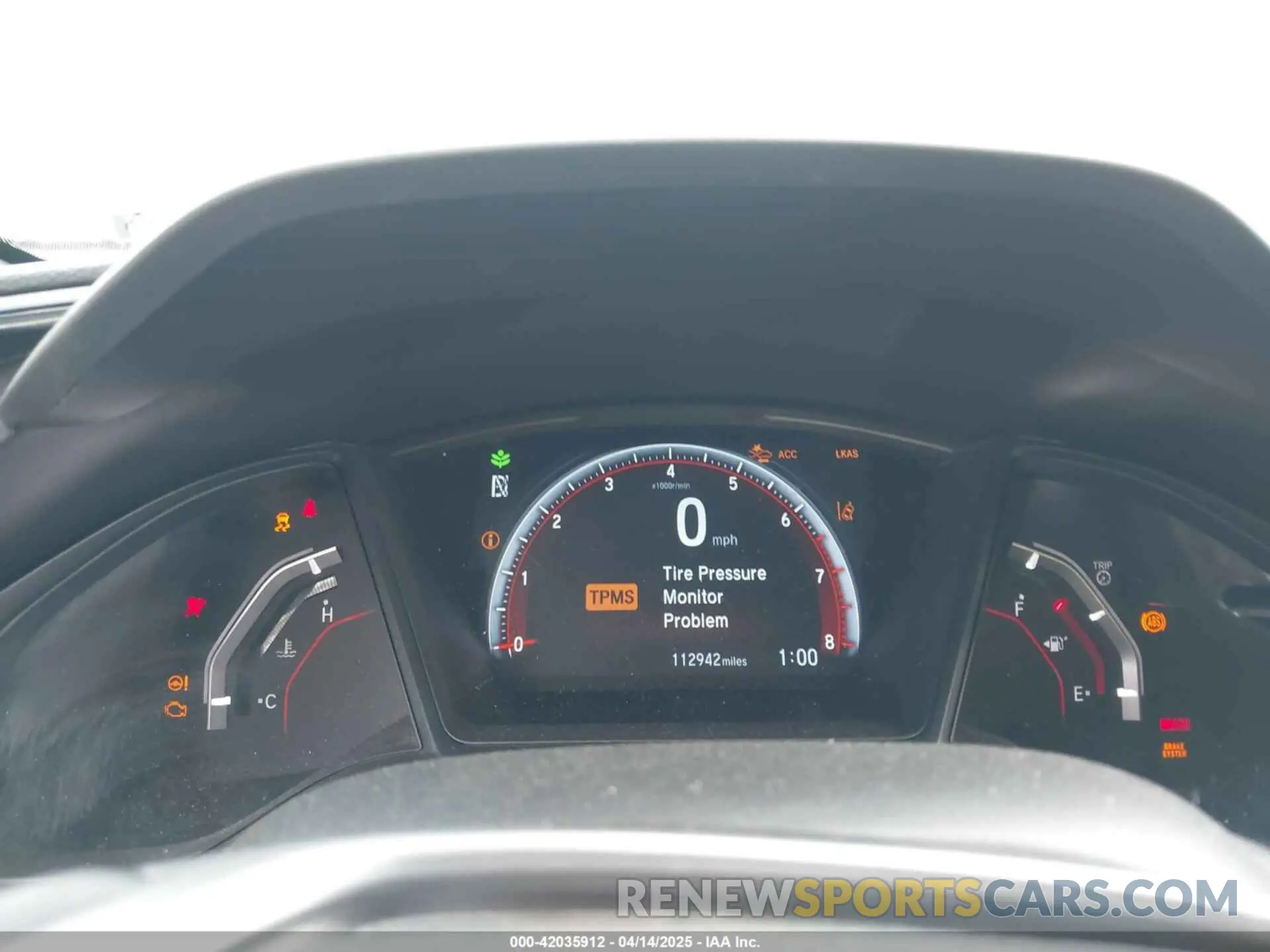 7 fotografías del automóvil dañado SHHFK7H45KU406167 HONDA CIVIC 2019