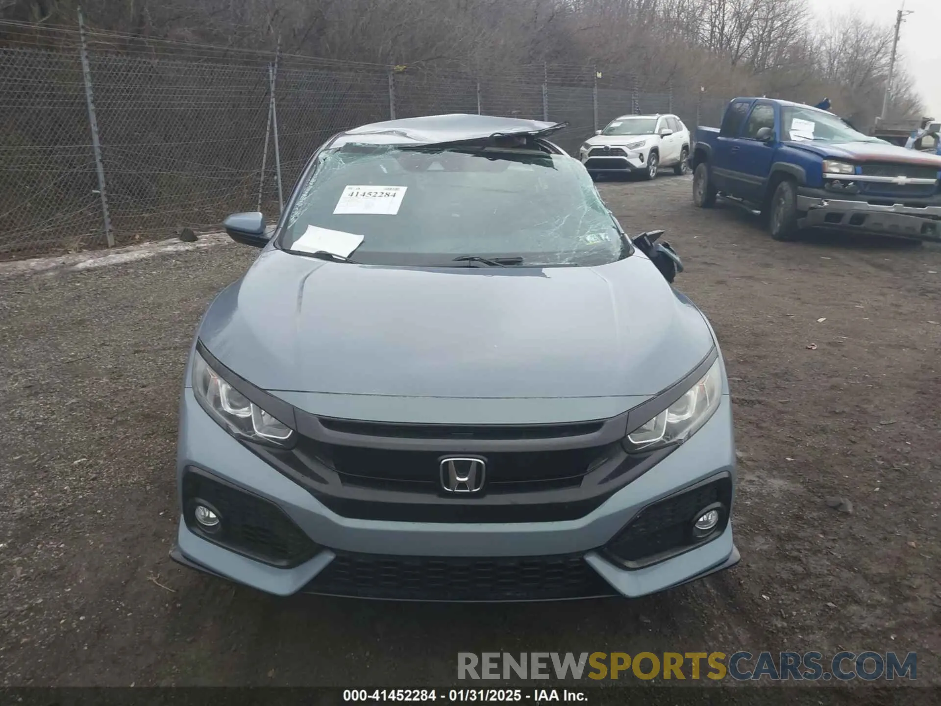 12 fotografías del automóvil dañado SHHFK7H45KU413040 HONDA CIVIC 2019