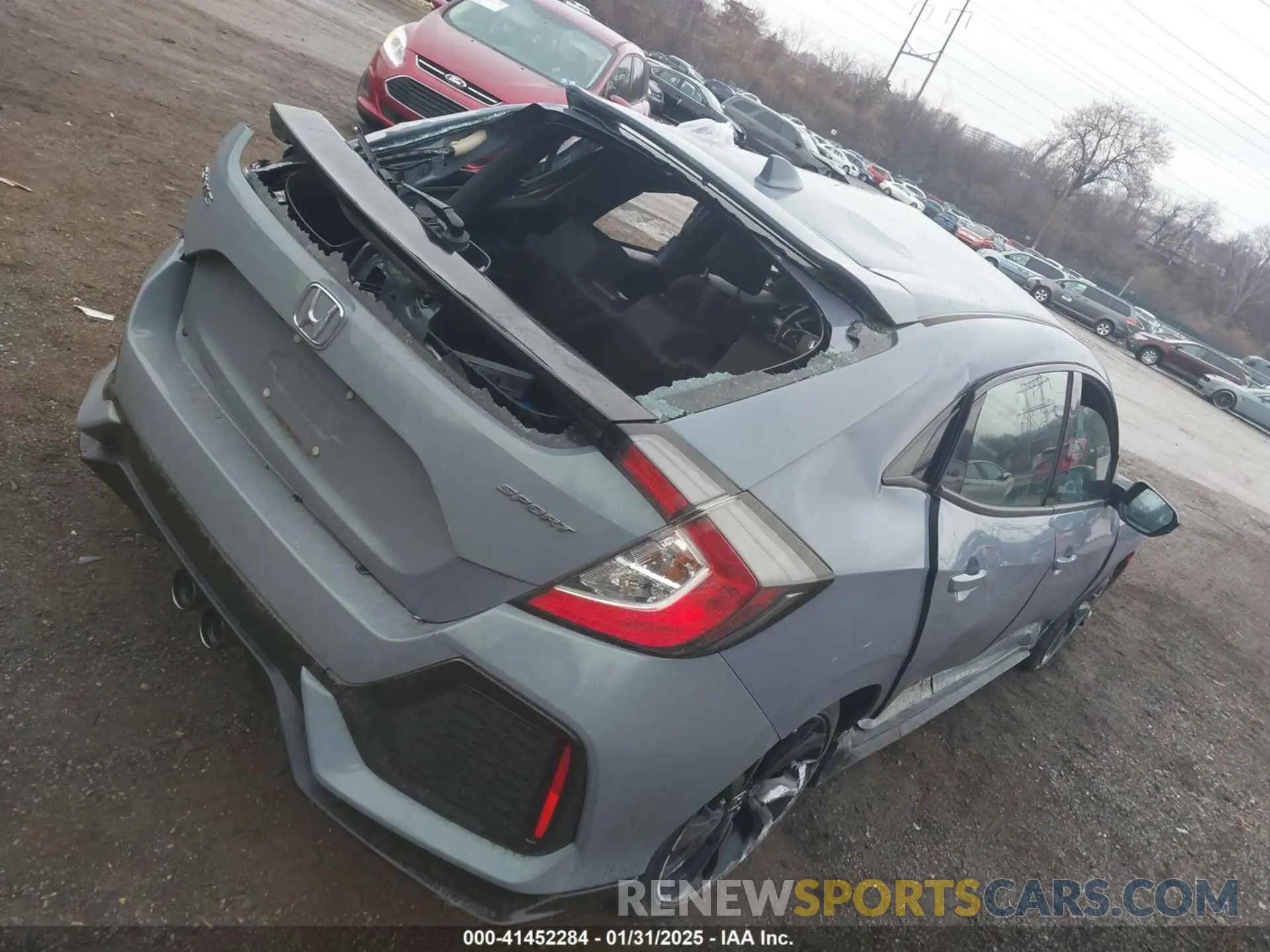 17 fotografías del automóvil dañado SHHFK7H45KU413040 HONDA CIVIC 2019