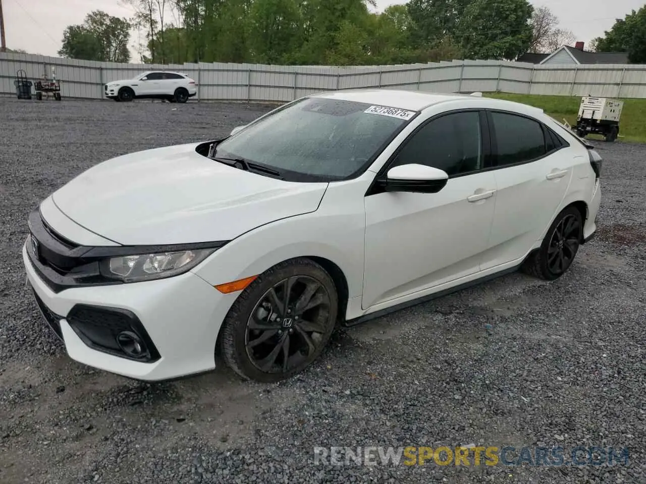 1 fotografías del automóvil dañado SHHFK7H46KU225658 HONDA CIVIC 2019