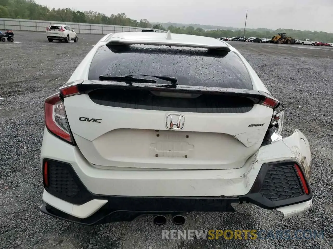 6 fotografías del automóvil dañado SHHFK7H46KU225658 HONDA CIVIC 2019