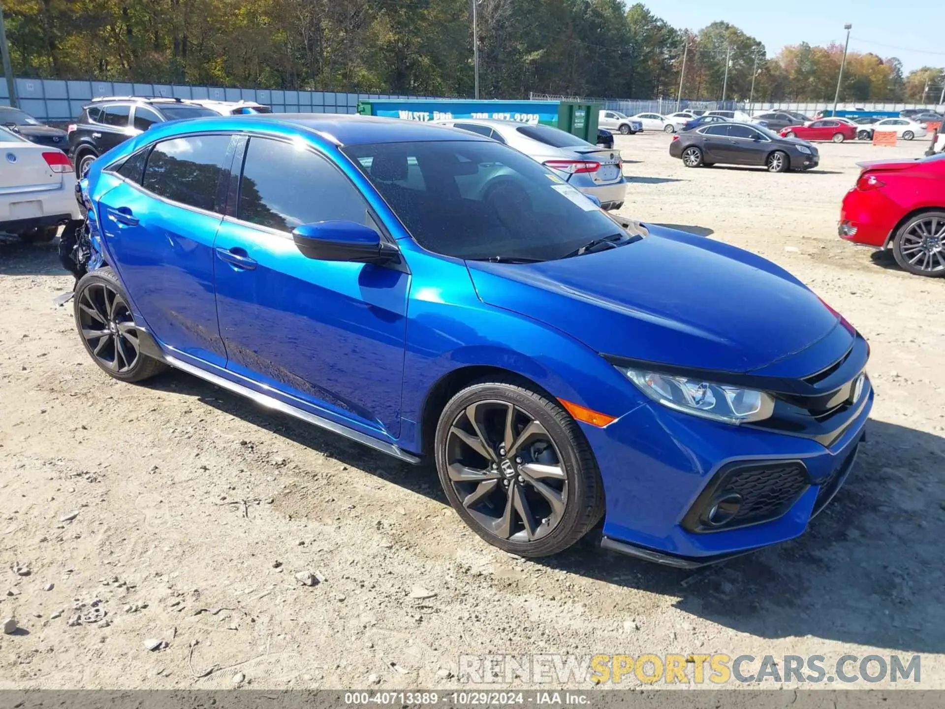 1 fotografías del automóvil dañado SHHFK7H46KU417193 HONDA CIVIC 2019