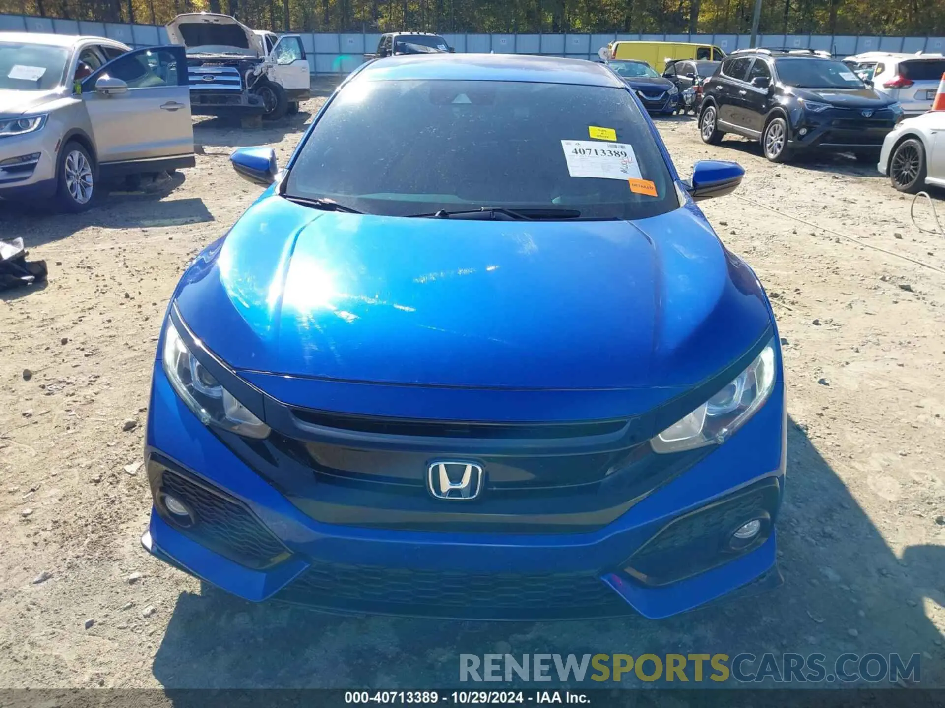 12 fotografías del automóvil dañado SHHFK7H46KU417193 HONDA CIVIC 2019