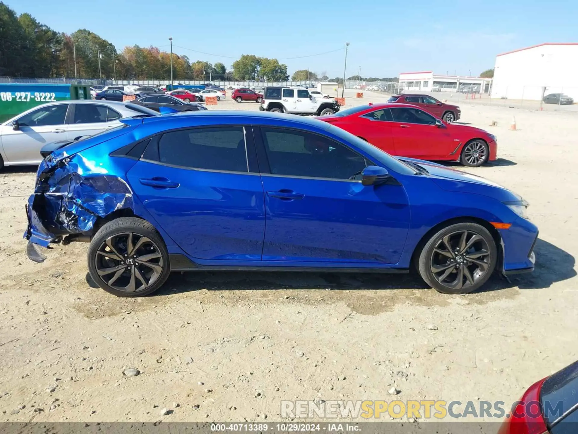 13 fotografías del automóvil dañado SHHFK7H46KU417193 HONDA CIVIC 2019