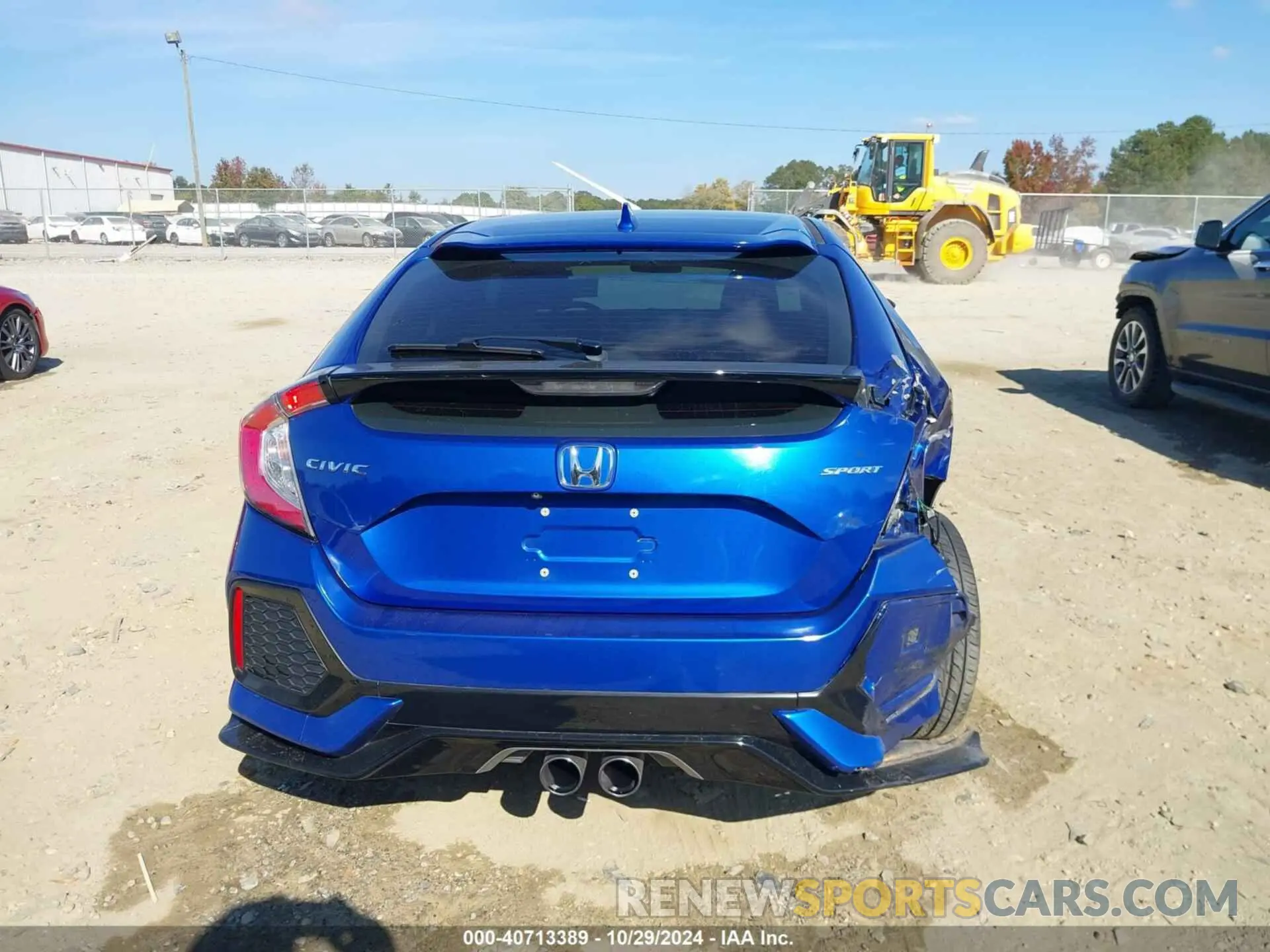 16 fotografías del automóvil dañado SHHFK7H46KU417193 HONDA CIVIC 2019