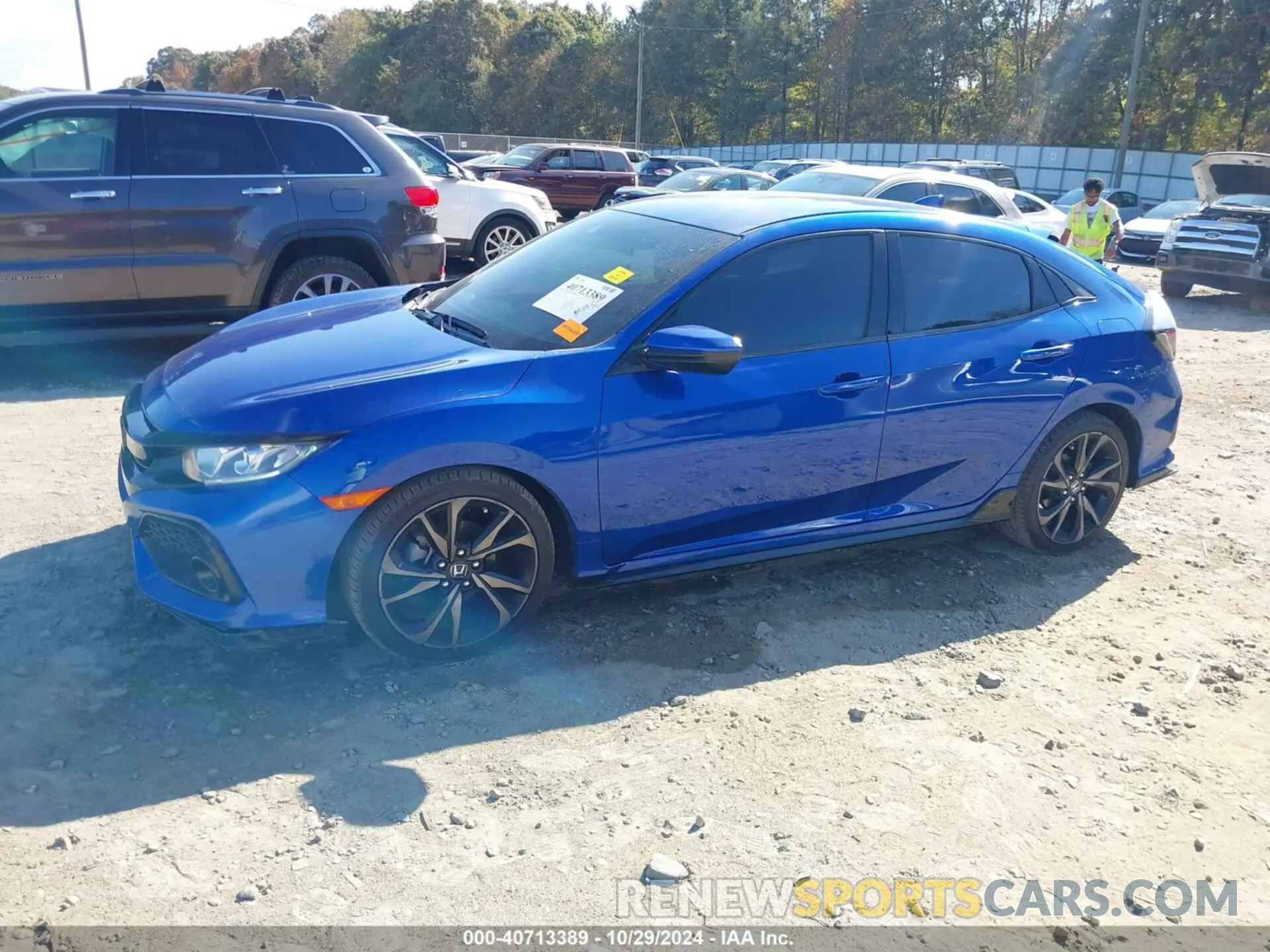 2 fotografías del automóvil dañado SHHFK7H46KU417193 HONDA CIVIC 2019