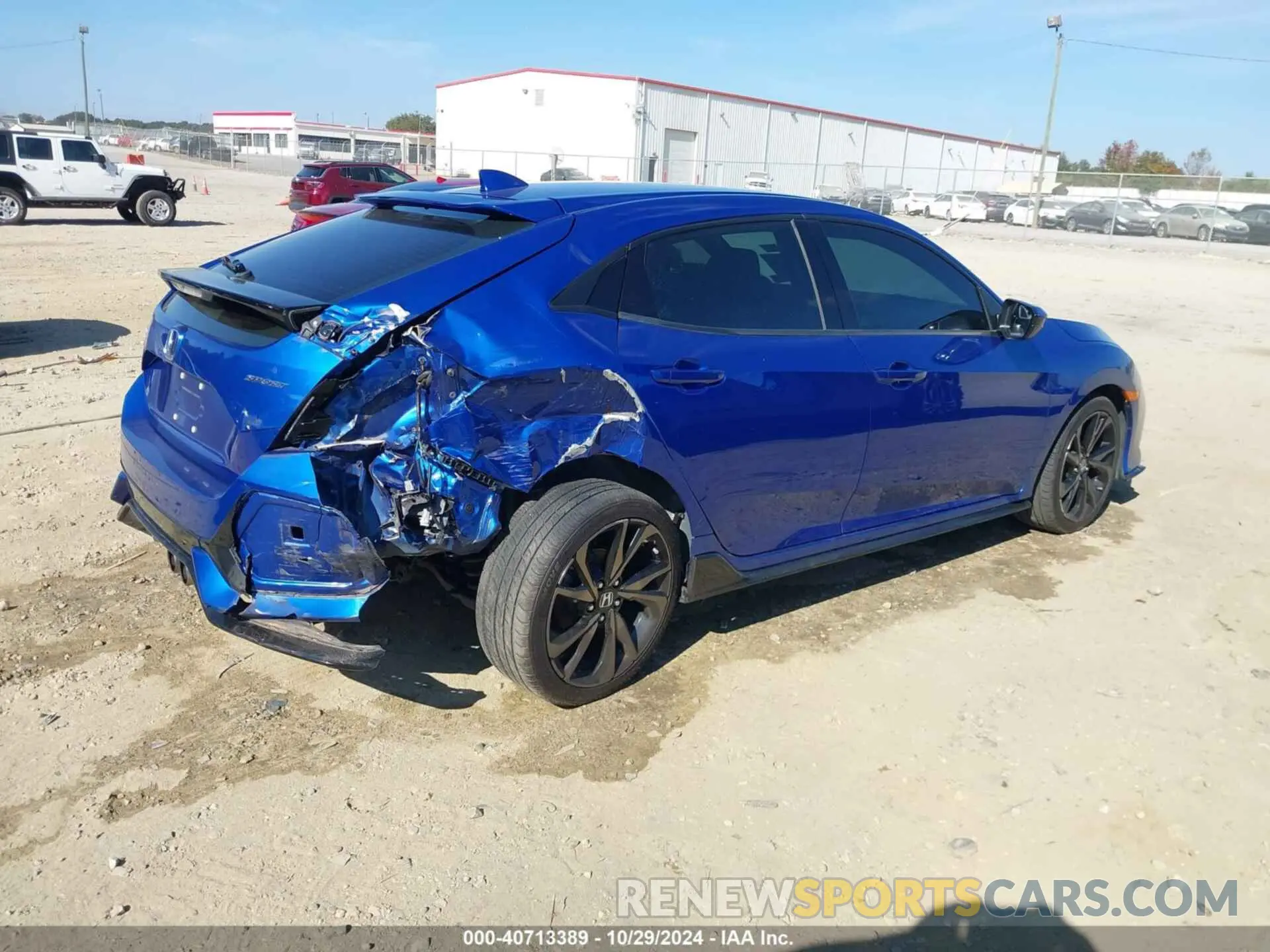 4 fotografías del automóvil dañado SHHFK7H46KU417193 HONDA CIVIC 2019